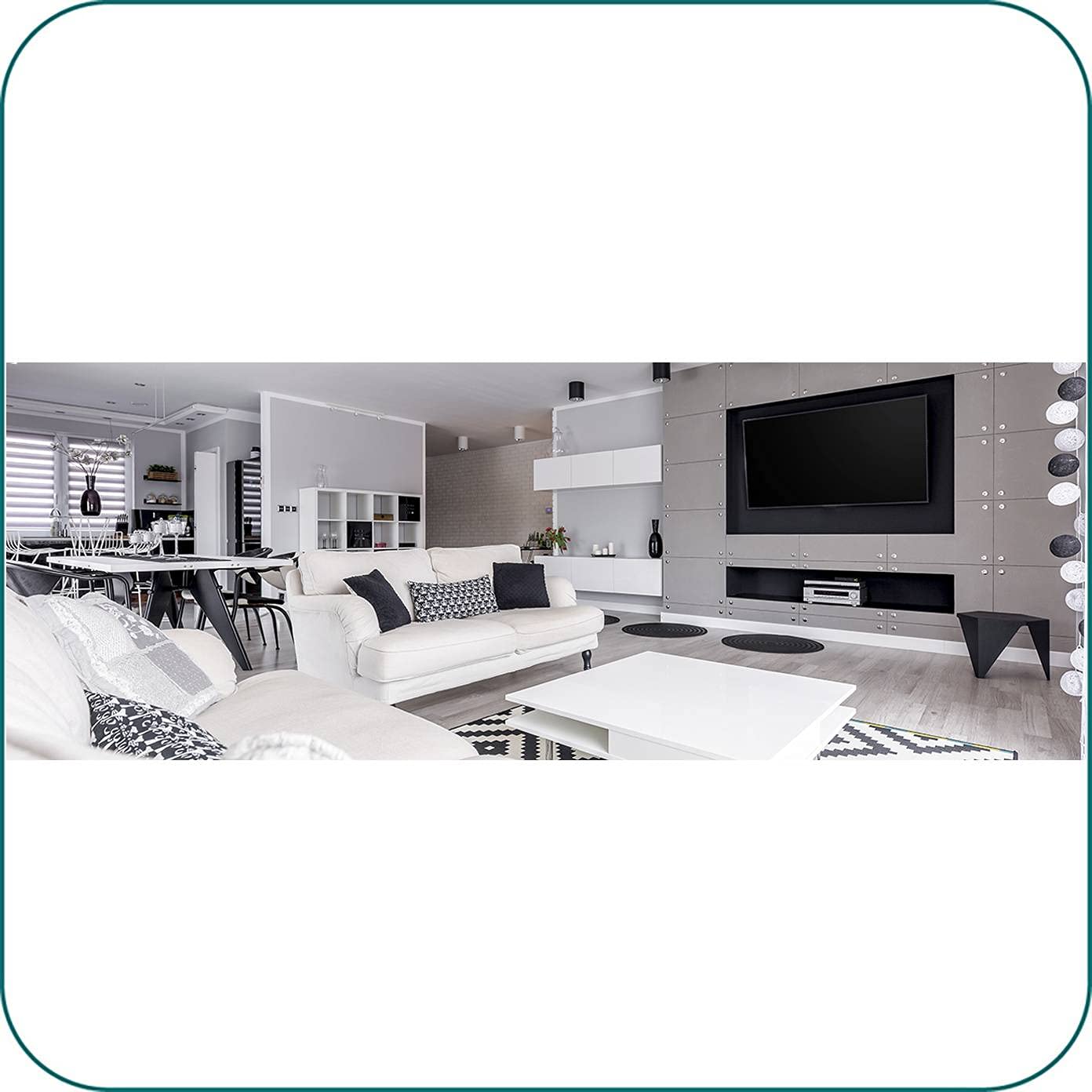 AAVARA Support mural EE8050 inclinable pour écrans 32-65"