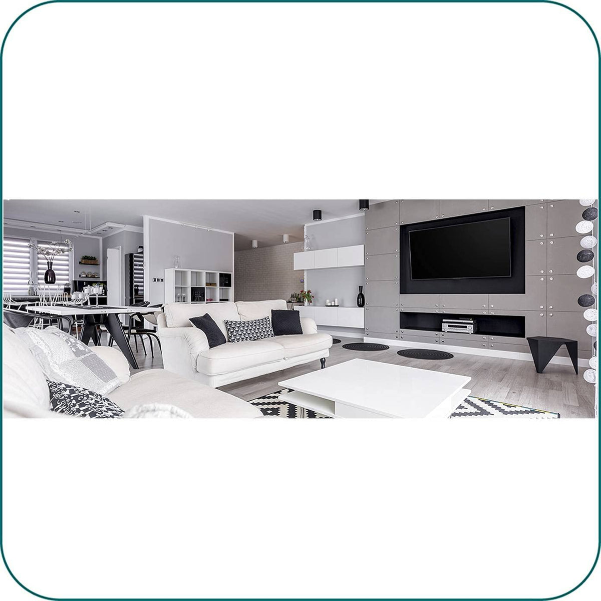 AAVARA Support mural EE8050 inclinable pour écrans 32-65"