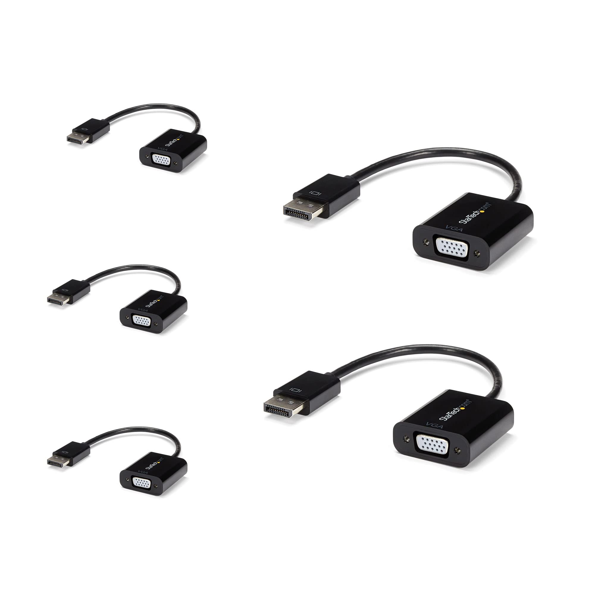 Adapter - DisplayPort to VGA - 5 Pack