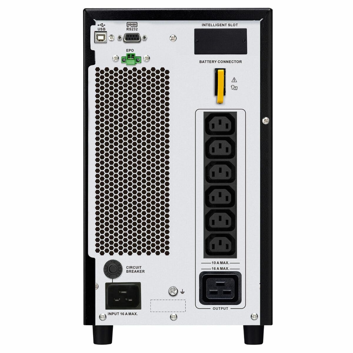 APC Easy UPS On-Line UPS tower AC 220/230/240V 900Watt 1000VA 1-phase lead acid USB serial oc 3 PFC Europe BK RAL 7010