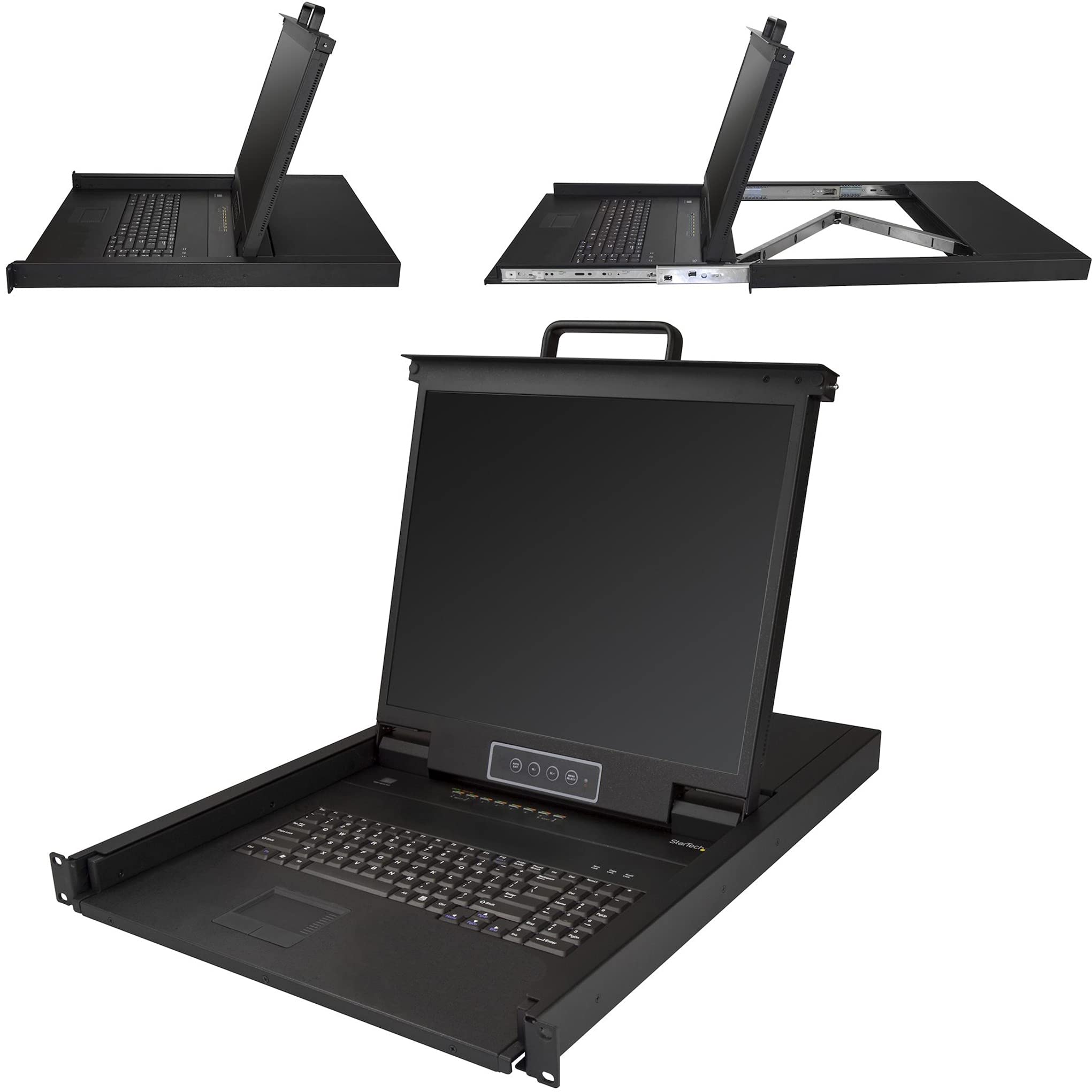 KVM Console 1U Rackmount/8PorVGA LCD/19"
