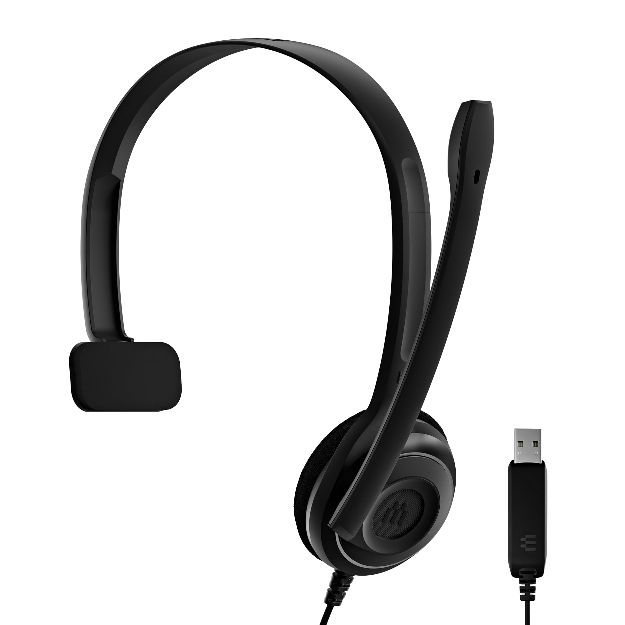 EPOS Micro-casque monaural PC USB Microphone à réduction de bruit