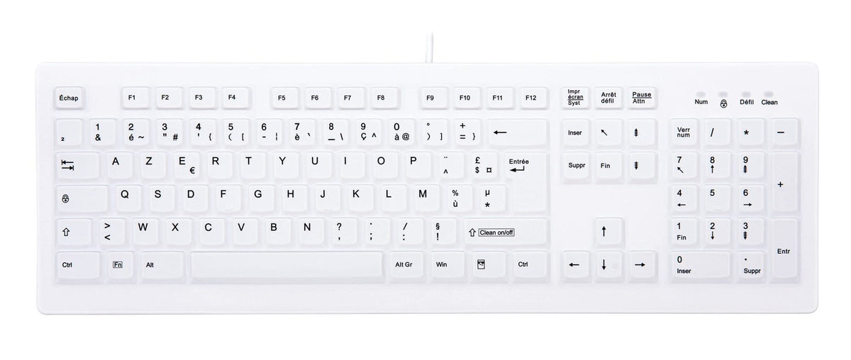 CONTOUR ACTIVE KEY Clavier filaire AK-C8100 FR blanc IP68