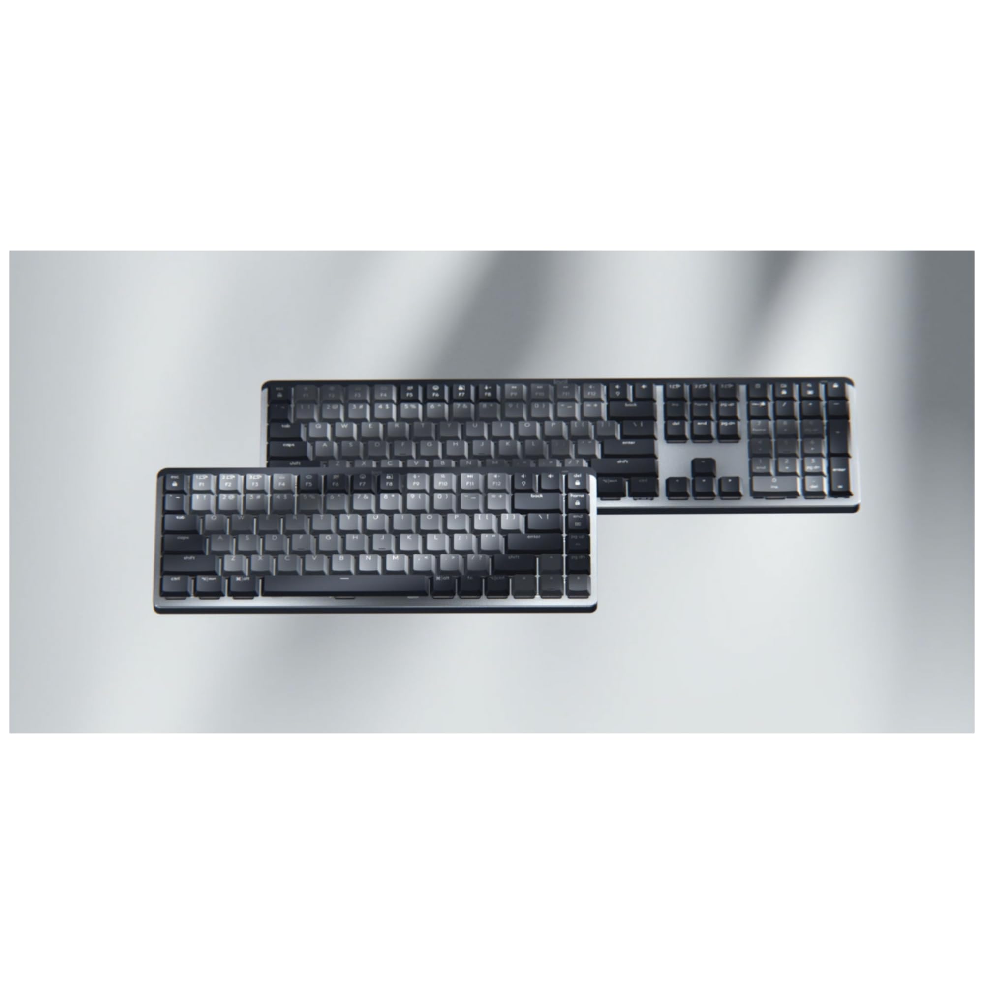 LOGITECH MX Mechanical Wireless Illuminated Performance Keyboard - GRAPHITE - (US) INTL - 2.4GHZ/BT - N/A - EMEA - TACTILE