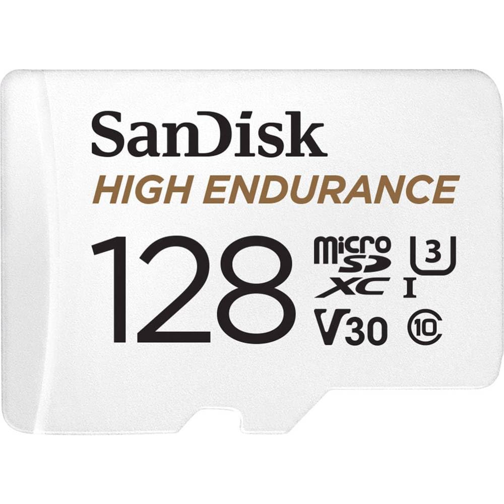 SanDisk microSDHC 128GB HE w/Adapter