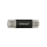 INTENSO Clé USB  3.2 Twist Line - 128 Go Type-C et Type-A