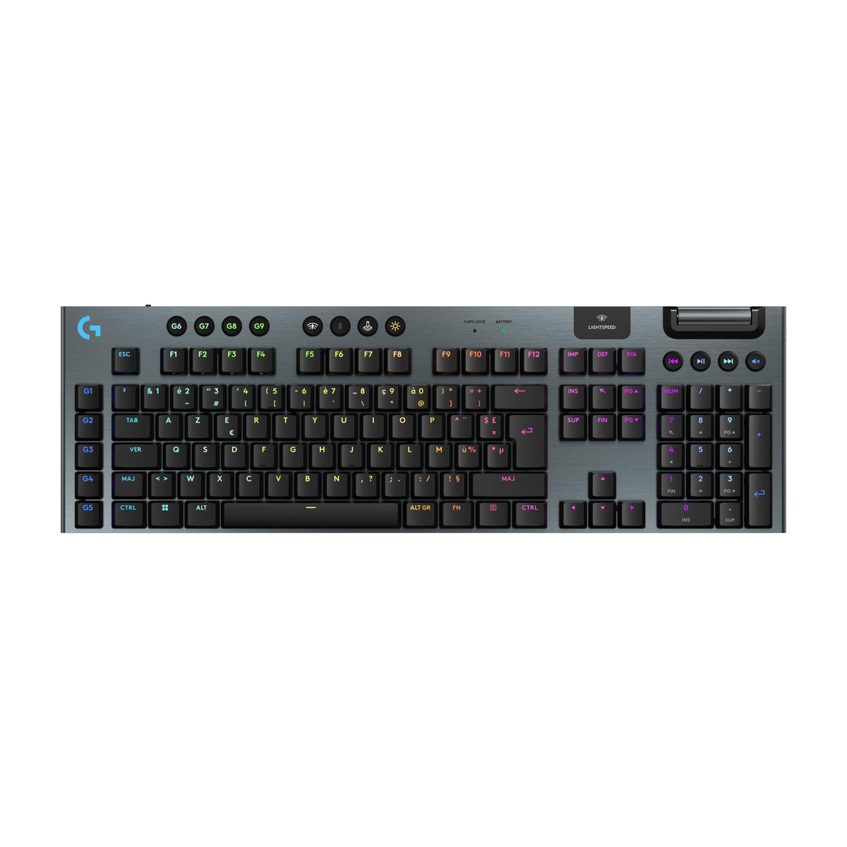 LOGITECH G915 X LIGHTSPEED Wireless Gaming Keyboard Black (FR)