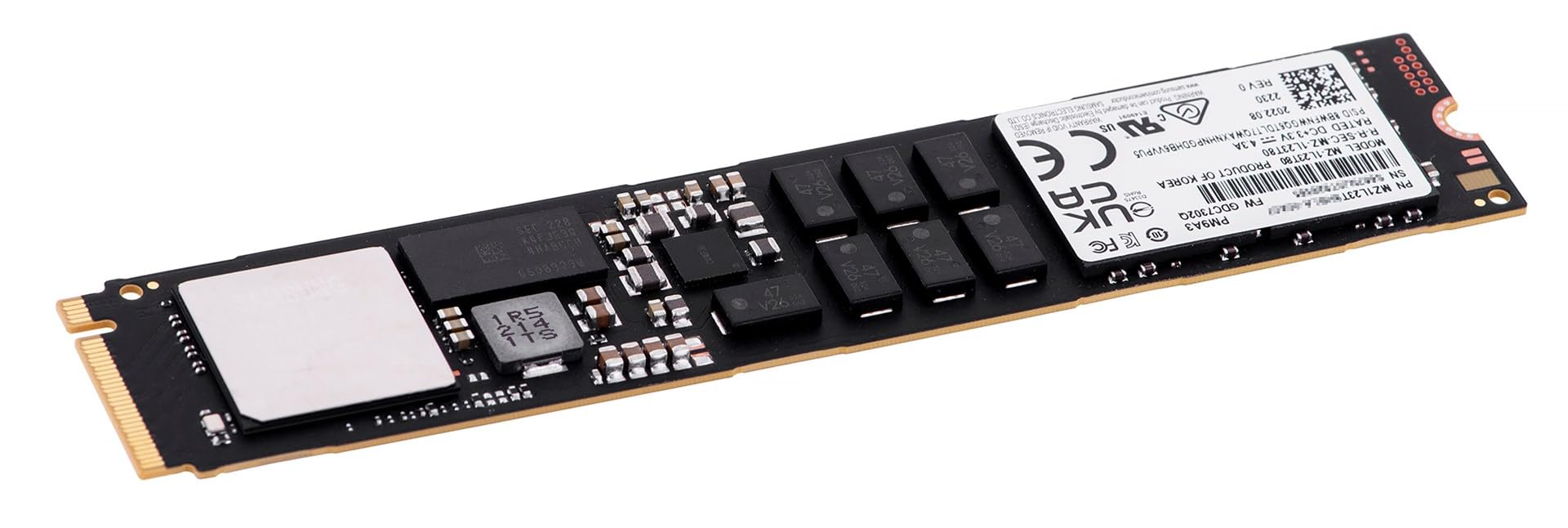 Samsung SSD PM9A3 3.84TB M.2 (22x110) NVMe Gen4 DWPD 1 MZ1L23T8HBLA-00A07