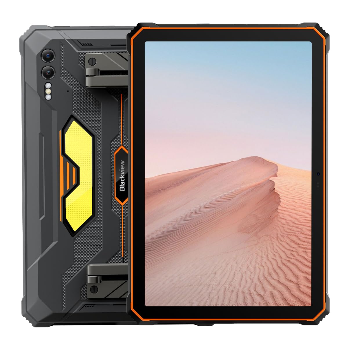 Blackview Active 10 Pro (Tablette Robuste 5G - Ecran 10.95''  - 256 Go, 12 Go RAM - 30 000 mAh) Orange