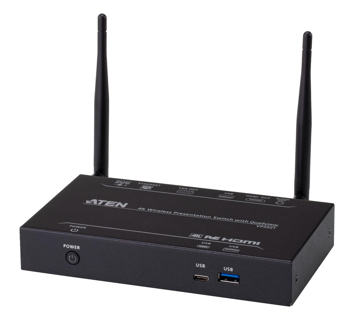 ATEN VP2021 systeme de présentation sans fil HDMI + VGA (D-Sub) Bureau