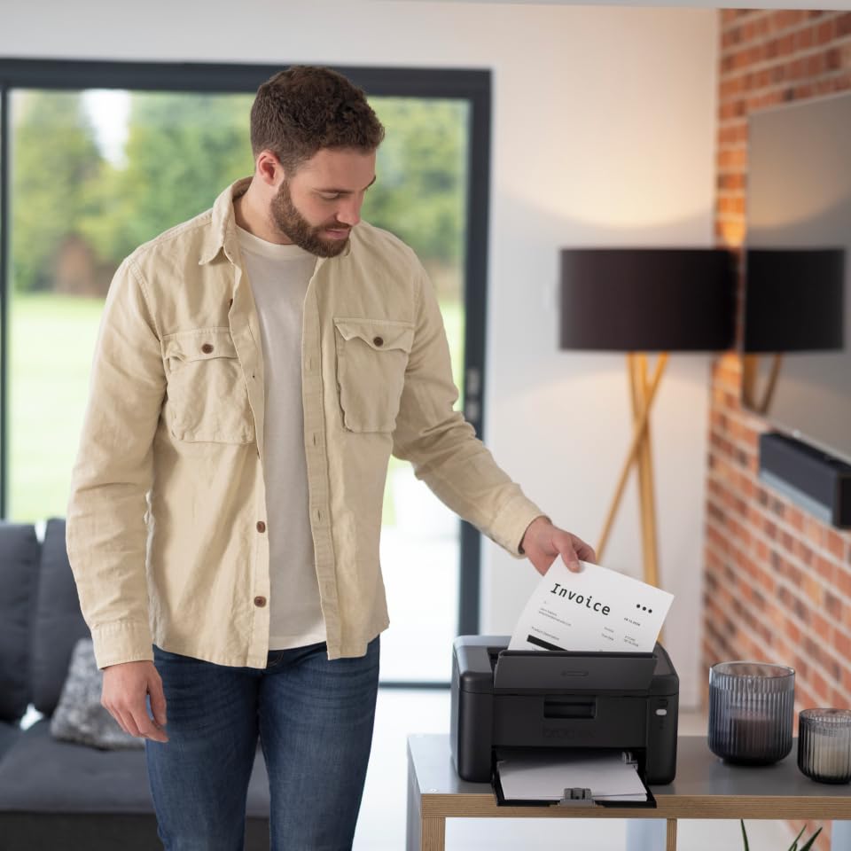 BROTHER HL-L1242W Imprimante monofonction monochrome A4 jusquà 20 ppm Wi-Fi & Wi-Fi Direct