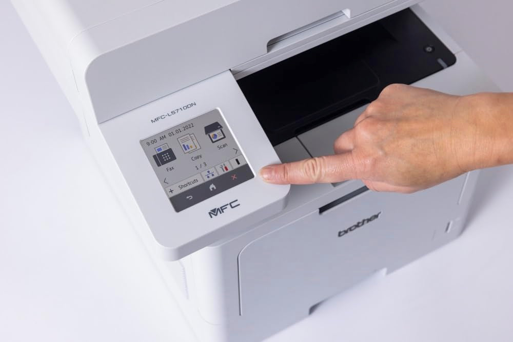 BROTHER MFC-L5710DN MFP Mono B/W laser A4 210x297mm A4 48ppm 350 sheets USB 2.0 Gigabit LAN USB 2.0 host