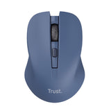 TRUST Souris sans fil silencieuse MYDO SILENT Bleue - ECO