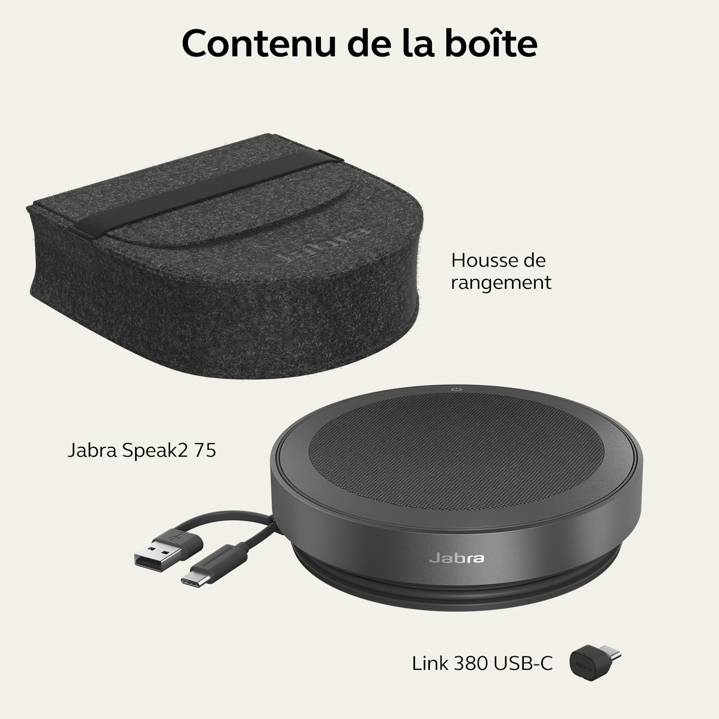 Jabra Speak2 75 MS Teams Link 380c