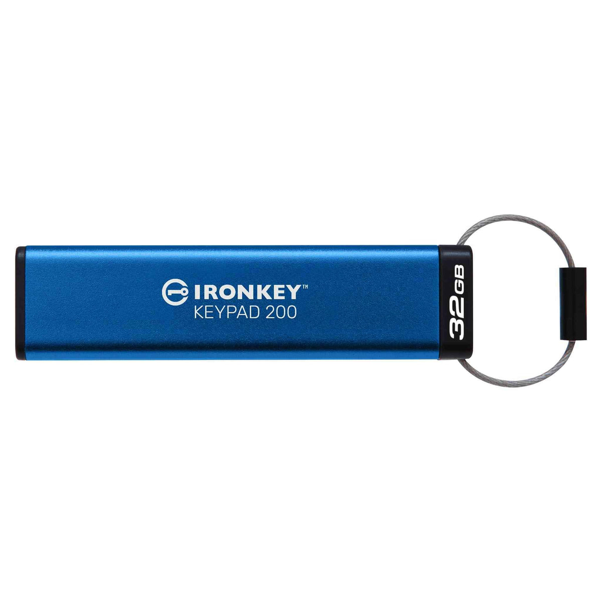 KINGSTON 32Go IronKey Keypad 200 FIPS 140-3 Lvl 3 Pending AES-256 Encrypted