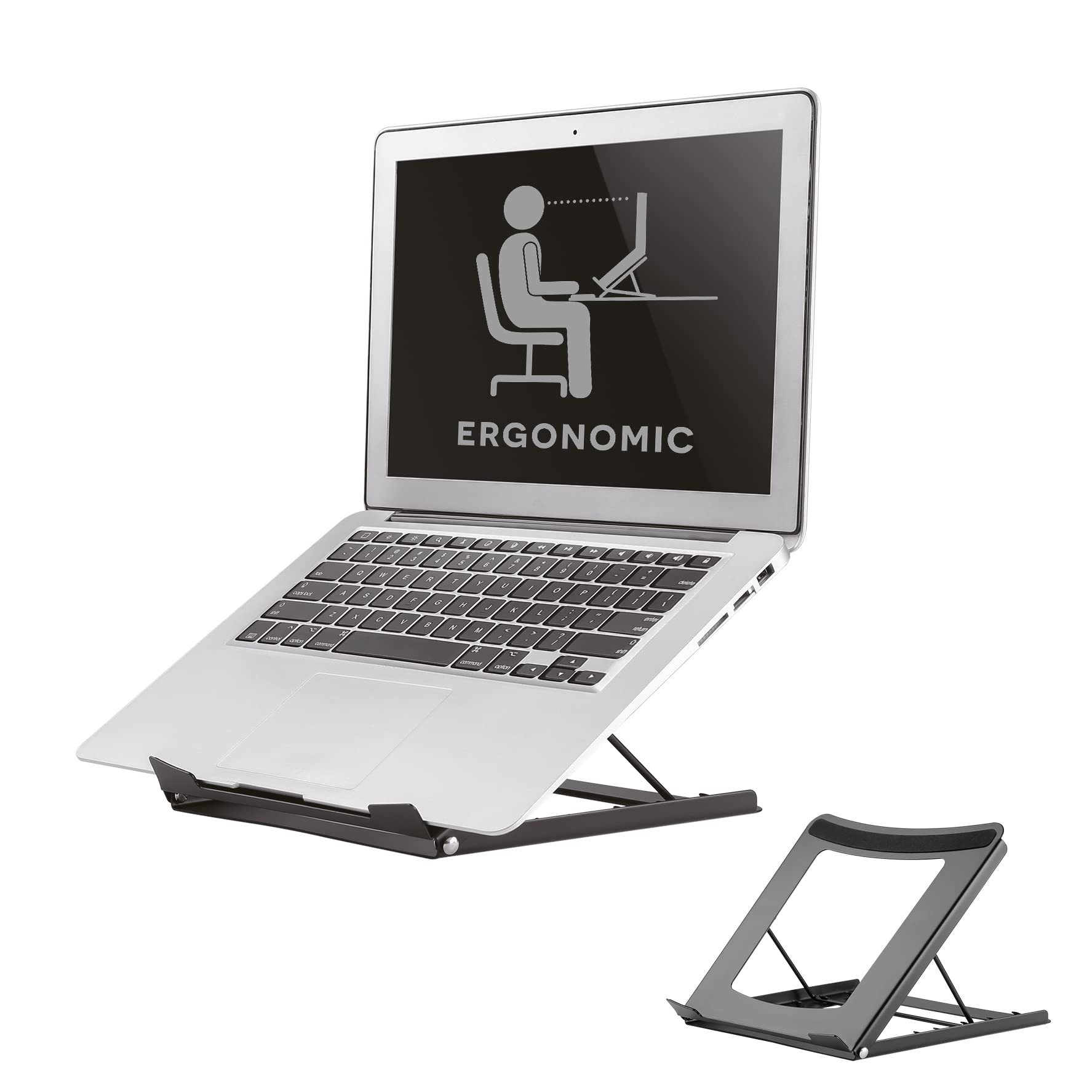 NEOMOUNTS NSLS075BLACK Support pour ordinateur portable 10-16p - pliable - compact - universel