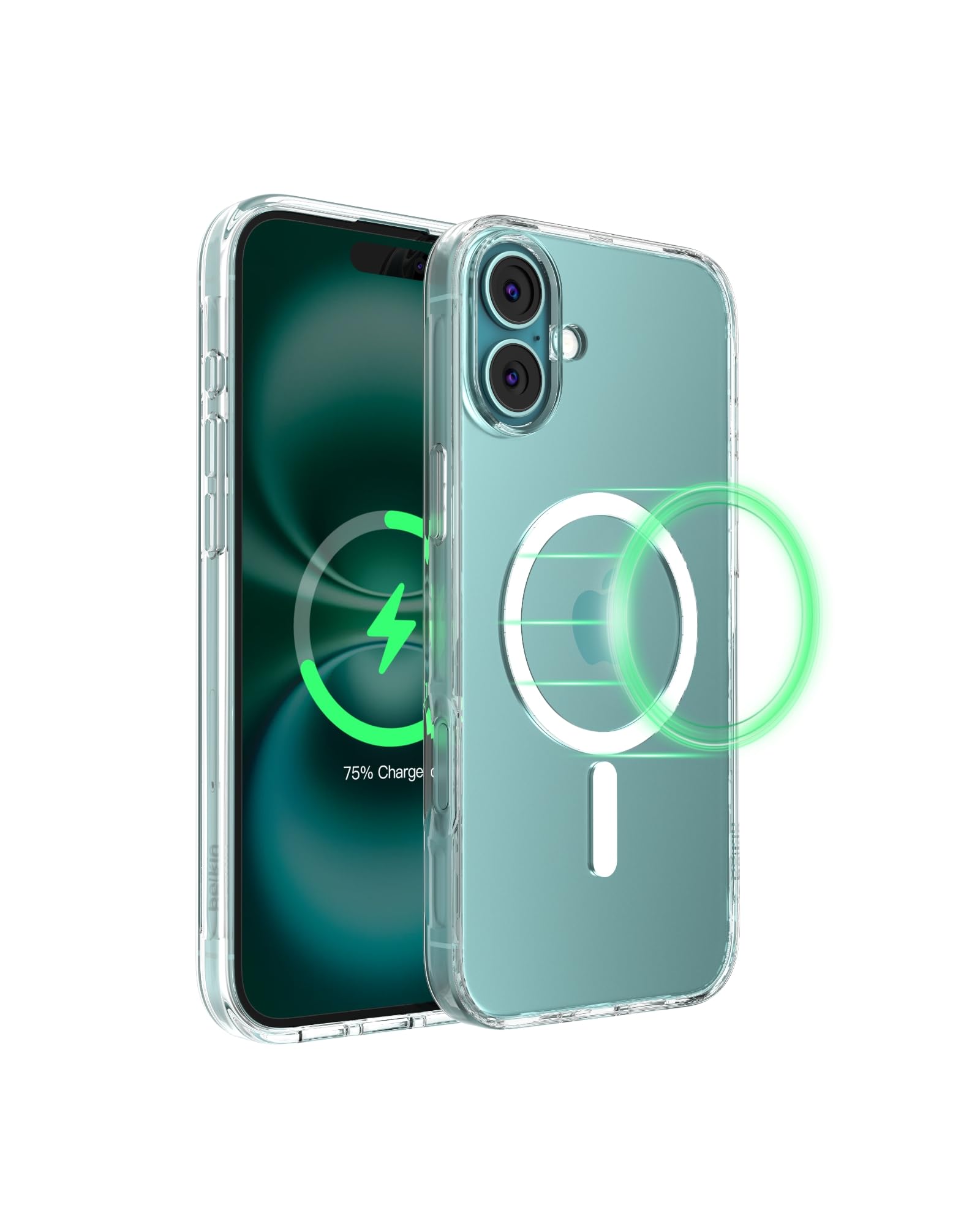 BELKIN Magnetic Protective Case - iPhone 16 Plus - Clear