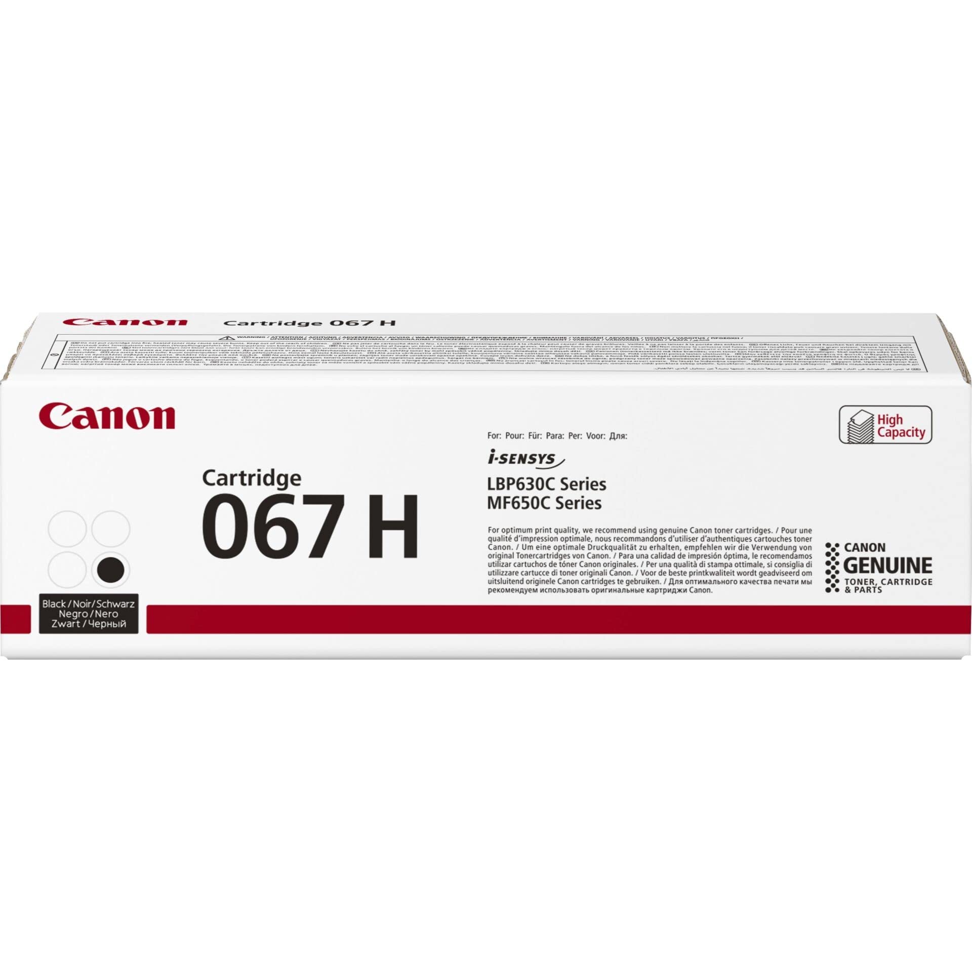 CANON Toner Cartridge 067 High yield Black