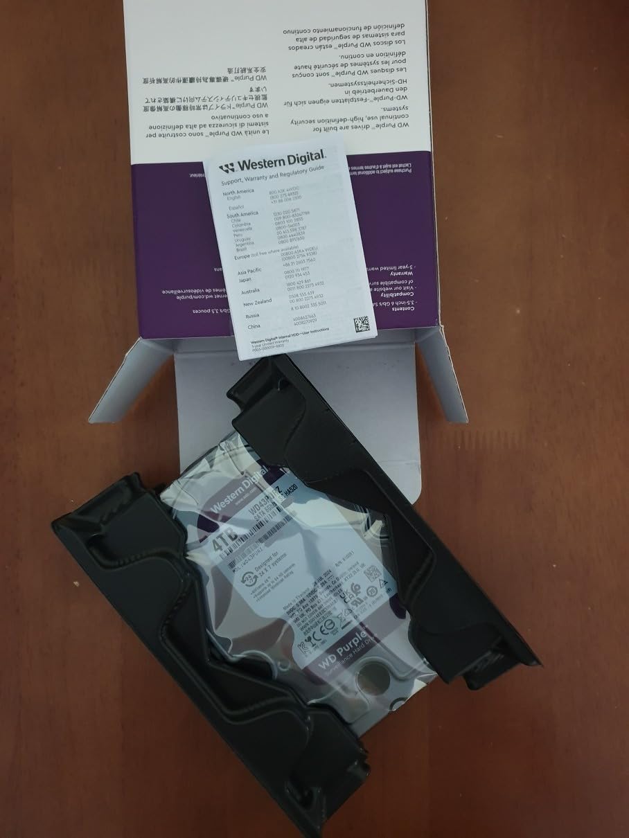 HDD Purple 2TB 3.5 SATA 256MB