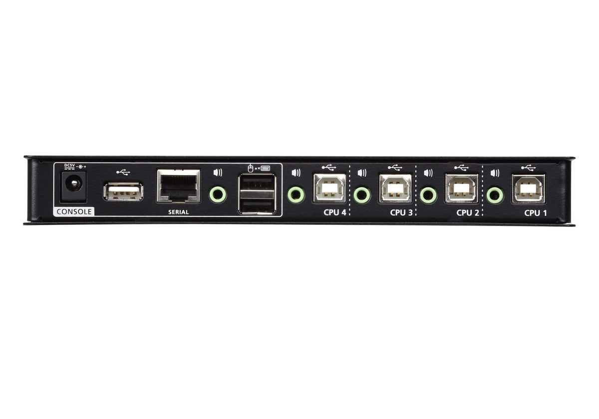 ATEN CS724KM-AT commutateur écran, clavier et souris Noir