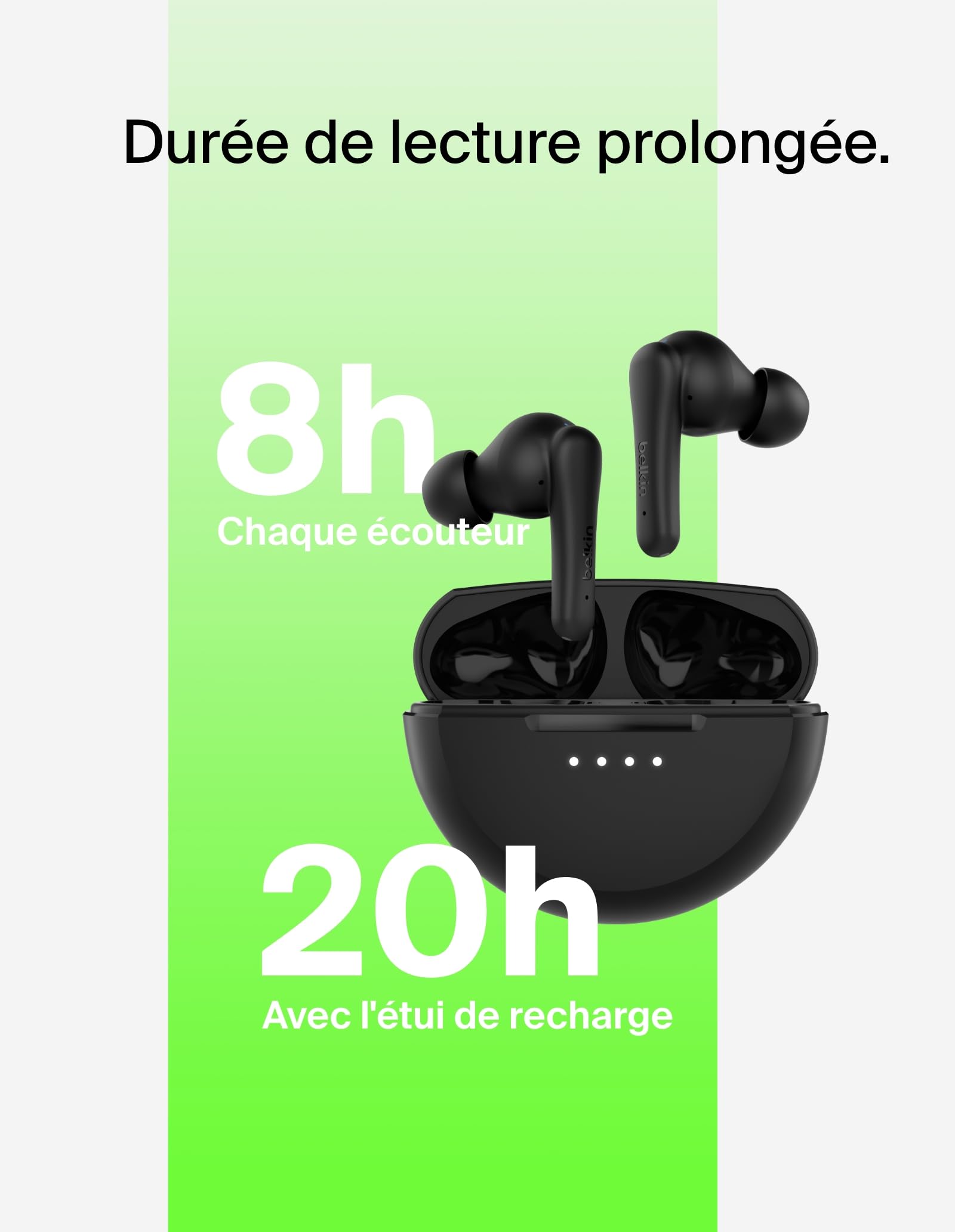 BELKIN SOUNDFORM RHYTHM True Wireless Earbuds Black