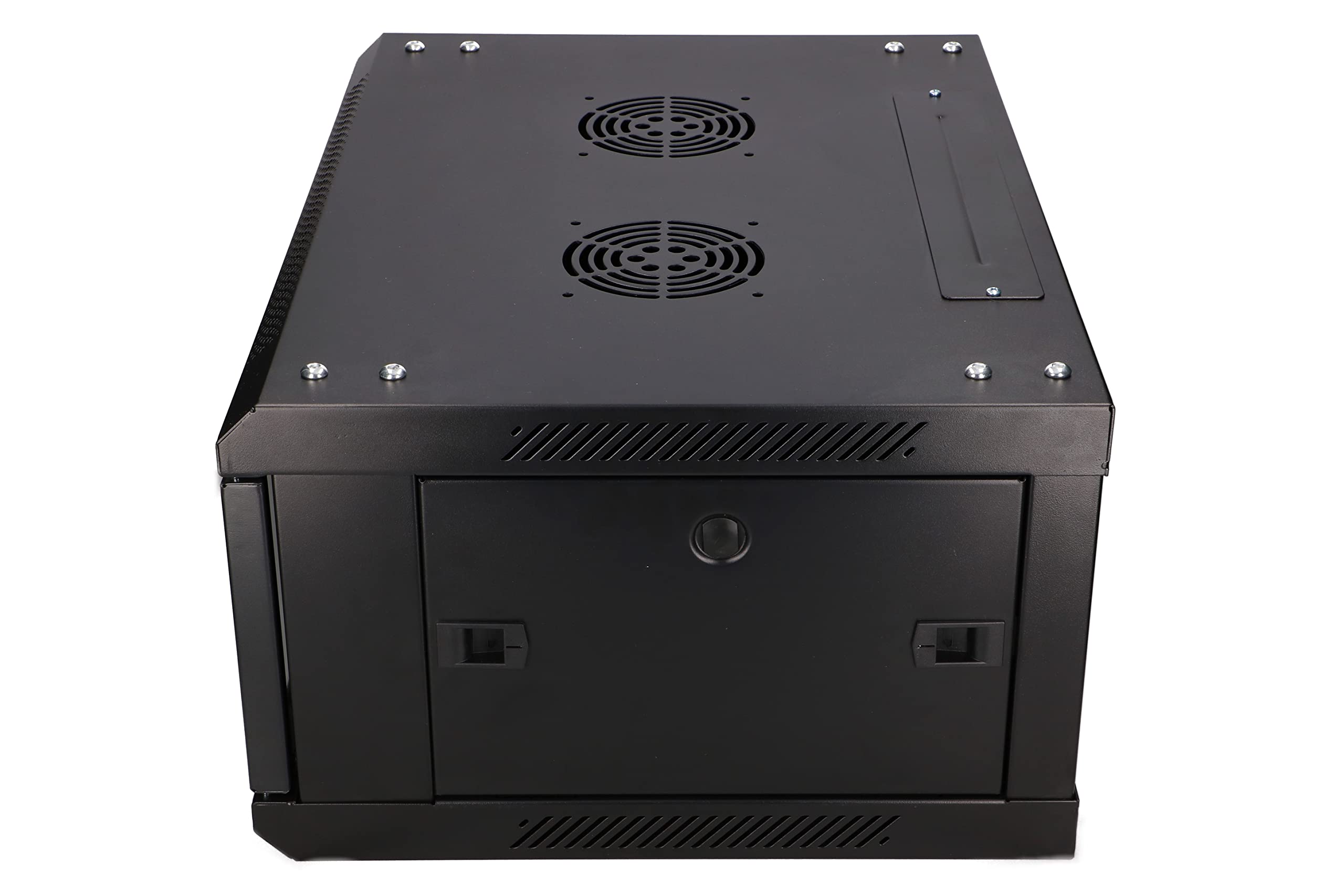 Extralink 4U 600X450 WALL-MOUNTED RACKMOUNT CABINET BLACK Rack monté sur le mur Noir