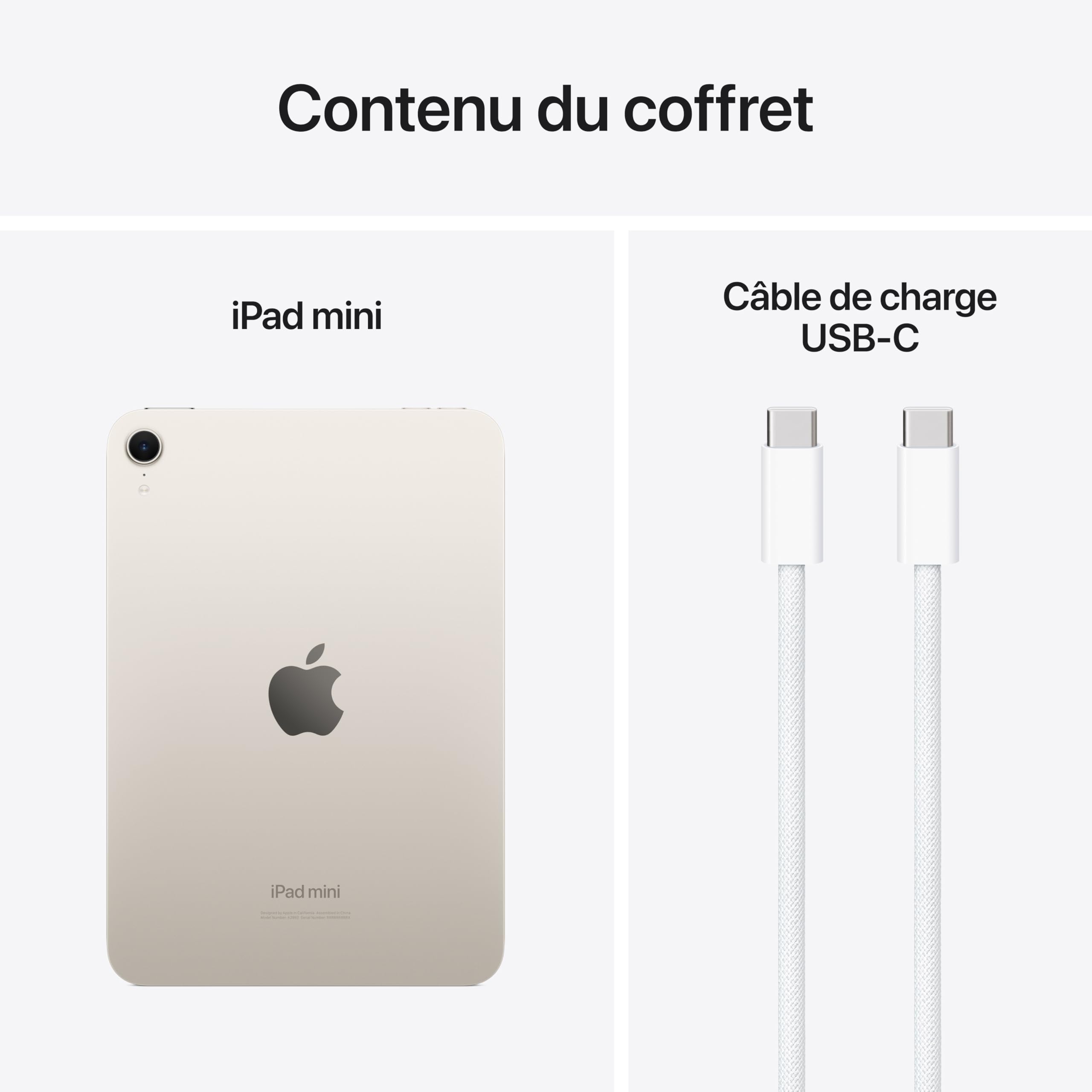 iPad Mini 2024 Wi-Fi 256GB Starlight
