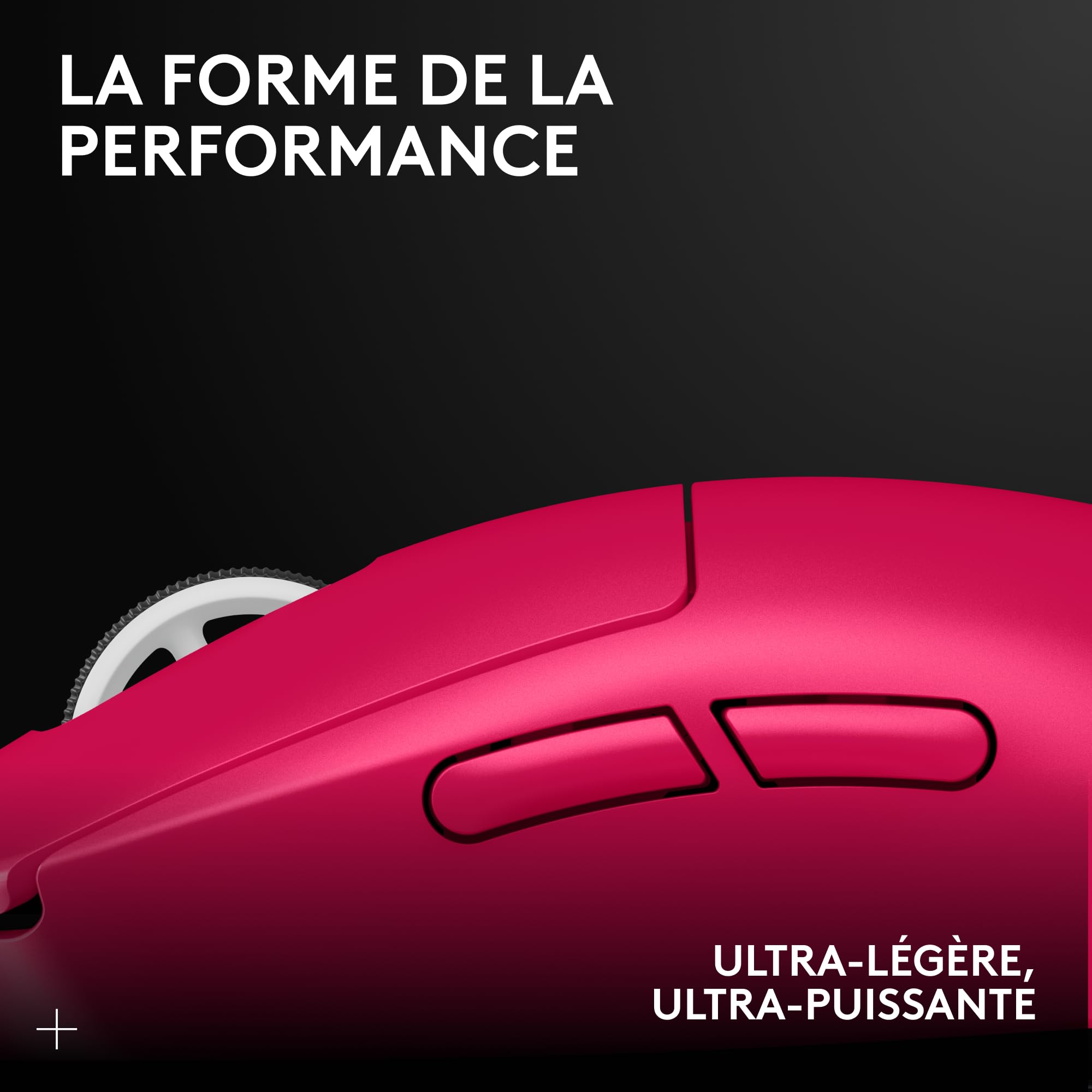 LOGITECH G PRO X SUPERLIGHT 2 Mouse gaming optical 5 buttons wireless 2.4 GHz USB LIGHTSPEED receiver pink