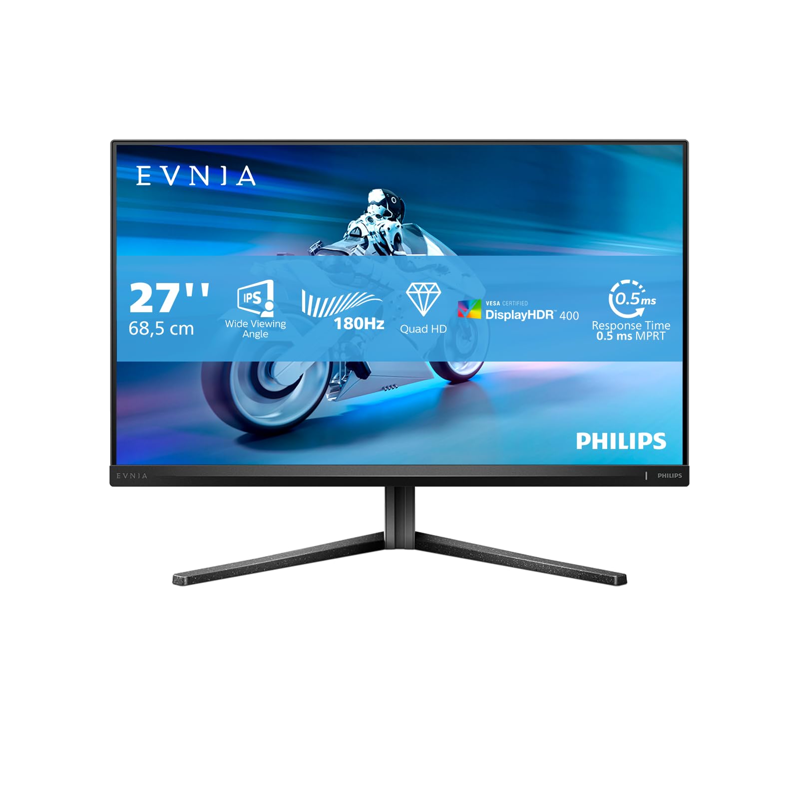 PHILIPS 27M2N5500 27p Gaming Monitor 2560x1440 1ms 250cd/m2 HDMI DP Black/Grey