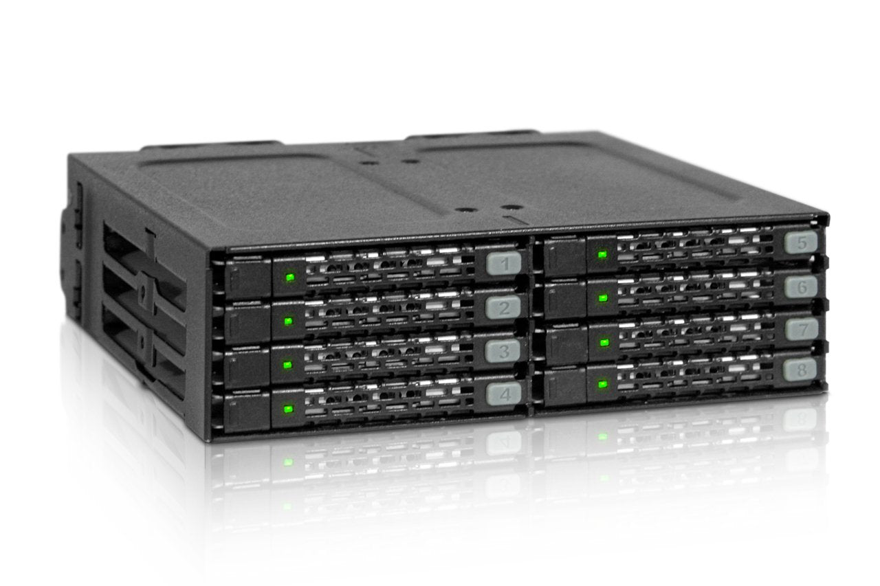 ICY DOCK Rack amovible MB998SP-B 8 disques SATA 2.5"