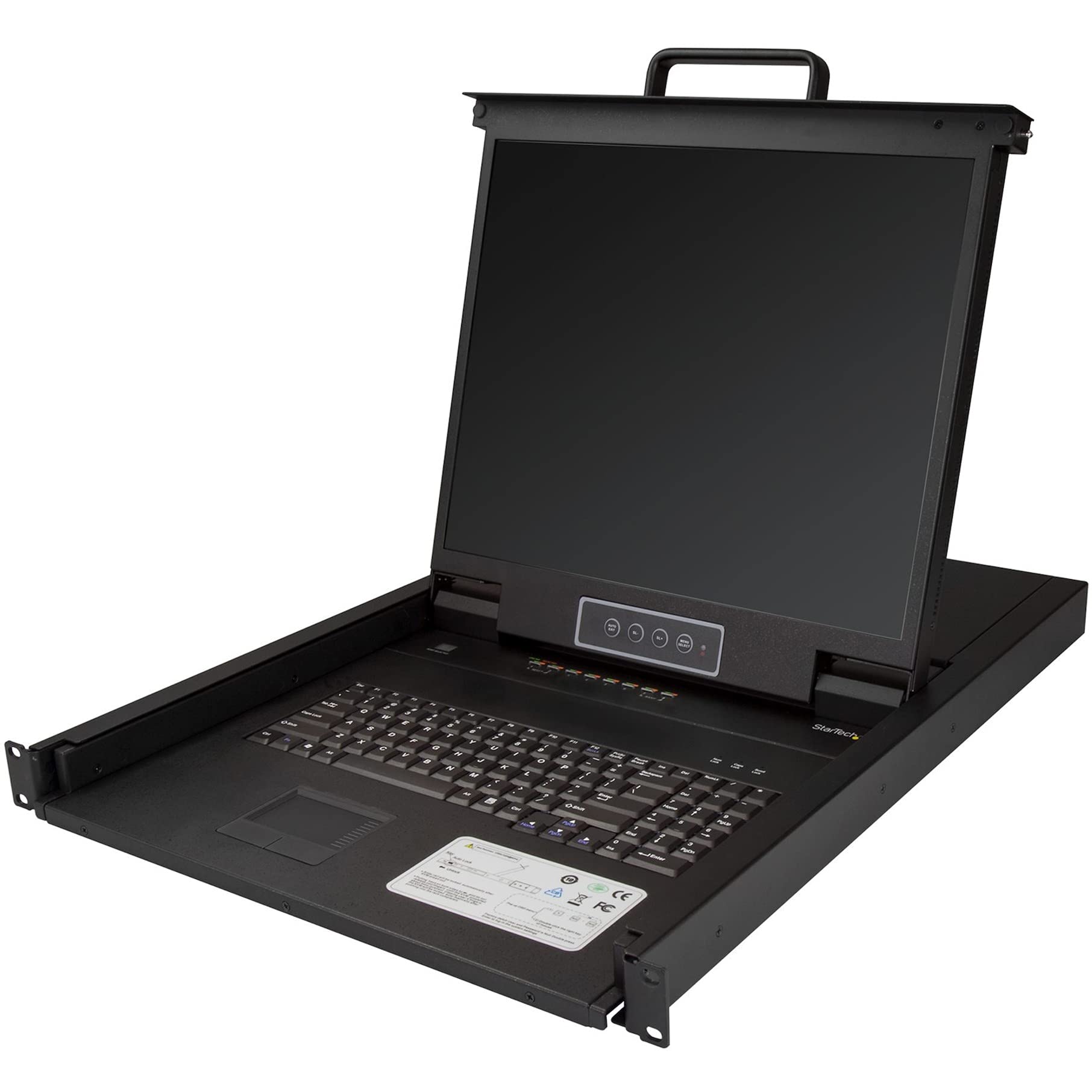 KVM Console 1U Rackmount/8PorVGA LCD/19"