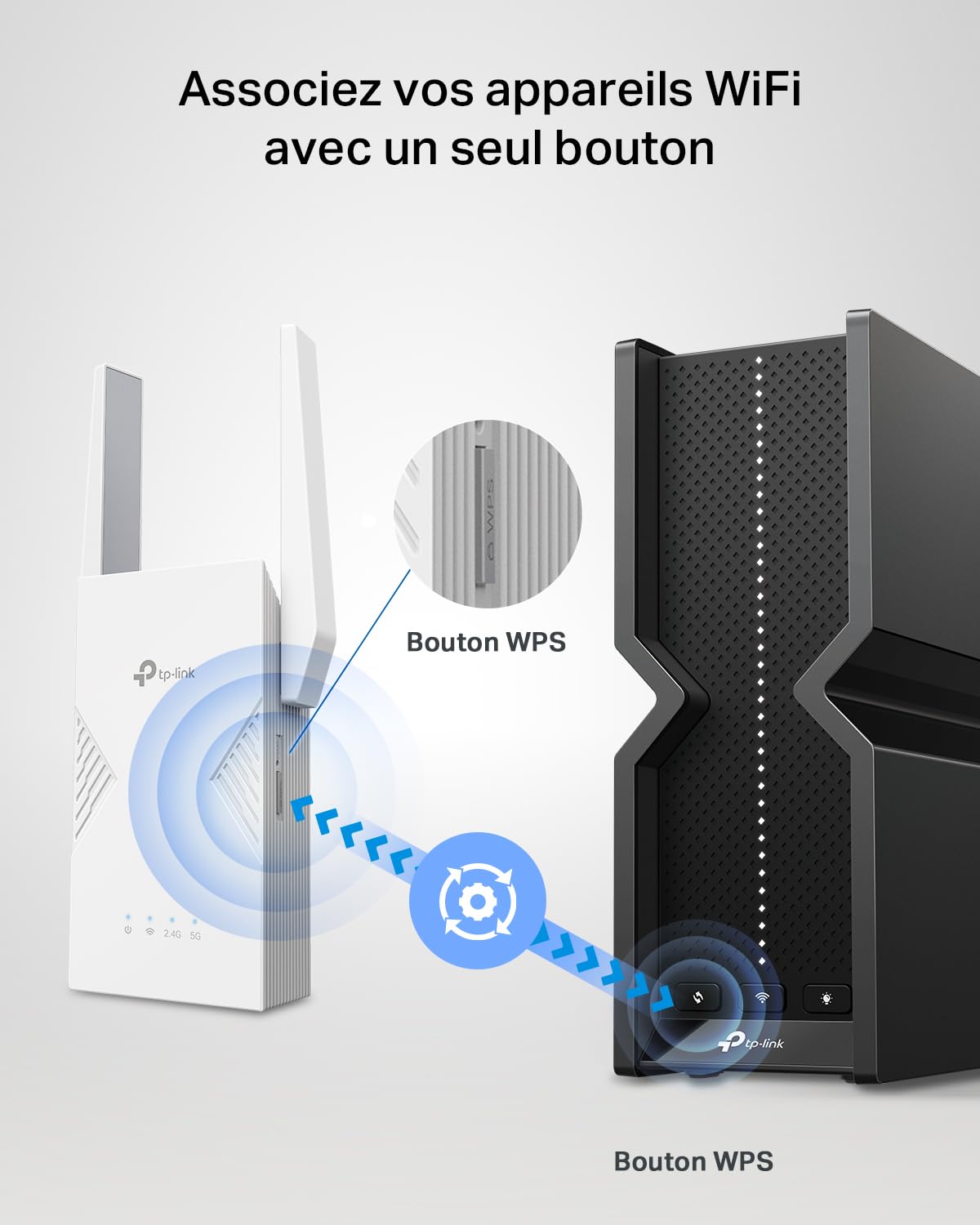 TP-LINK BE3600 Dual-Band Wi-Fi 7 Range Extender