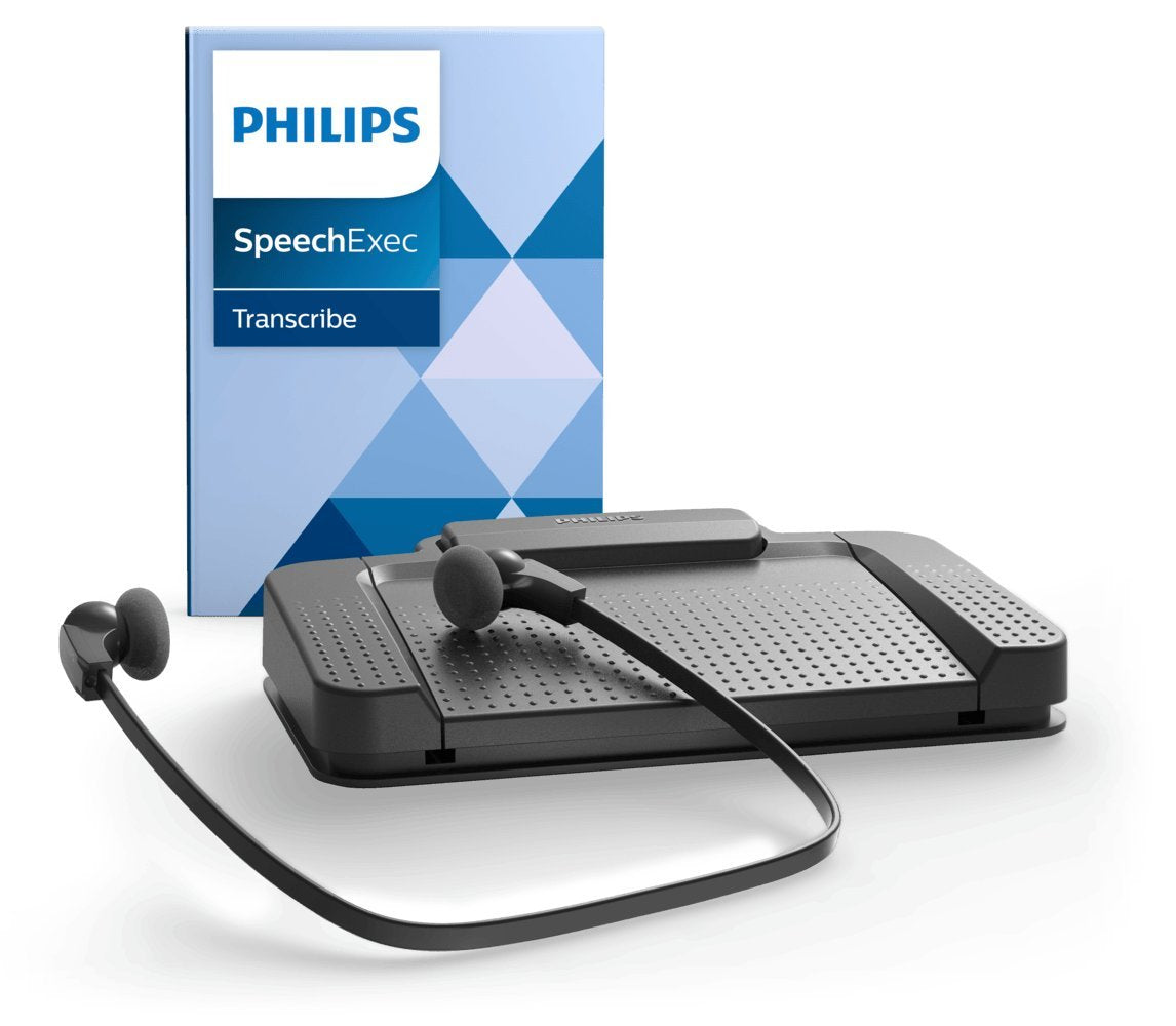 PHILIPS SpeechExec Kit de transcription LFH7177 : 4 Pédales de commande