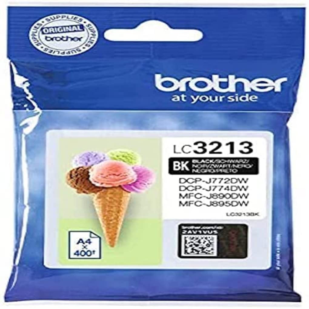 BROTHER LC3213BK High capacity 400-page black ink cartridge