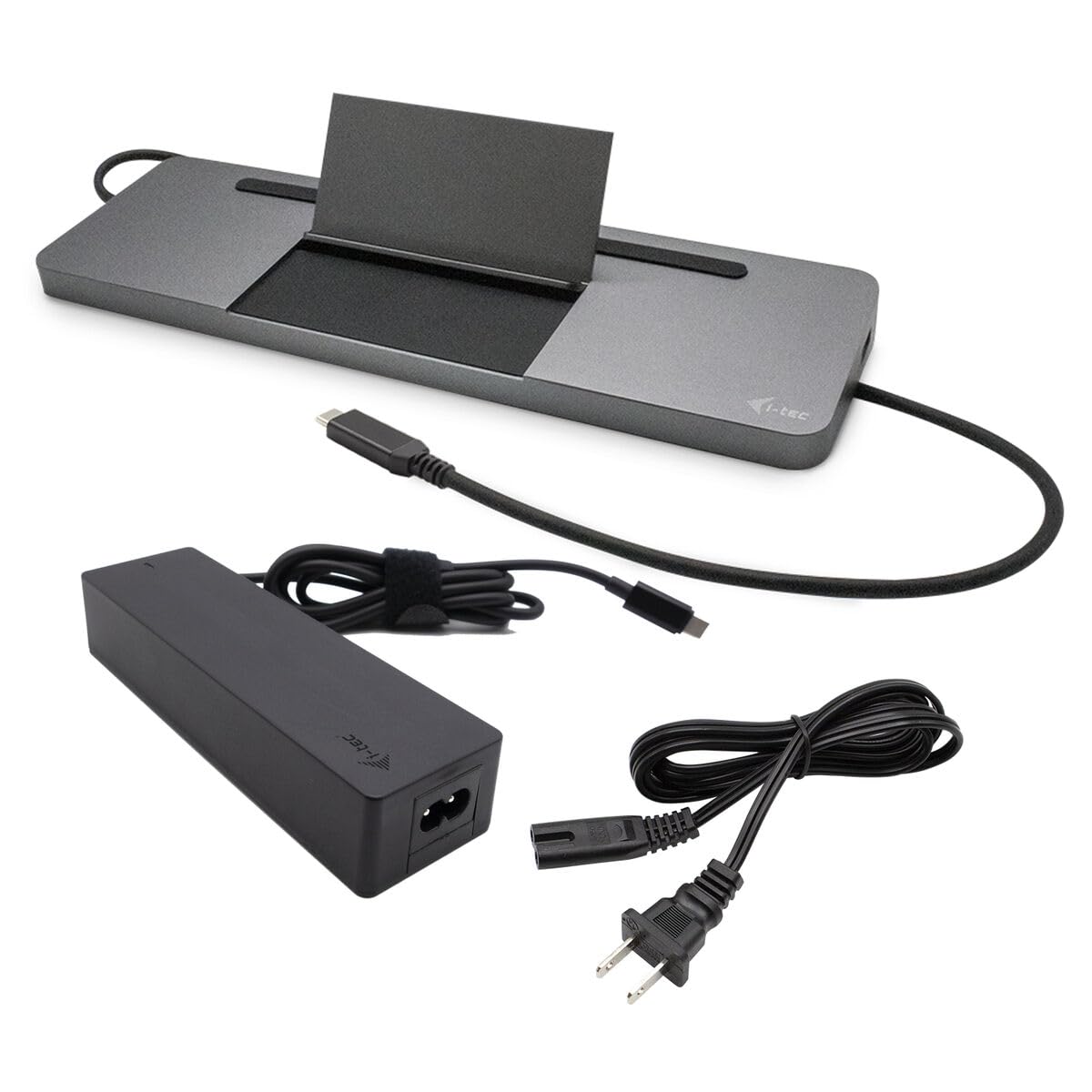I-TEC USB-C Metal 4K 3xDisplay DS 1xHDMI1xVGA1xDP 1xSD+1xmicroSD CR 1xGLAN 1x3.5mmAudio 2xUSB 3.0 2xUSB 2.0 1xUSB-C PD+ Charger 100W