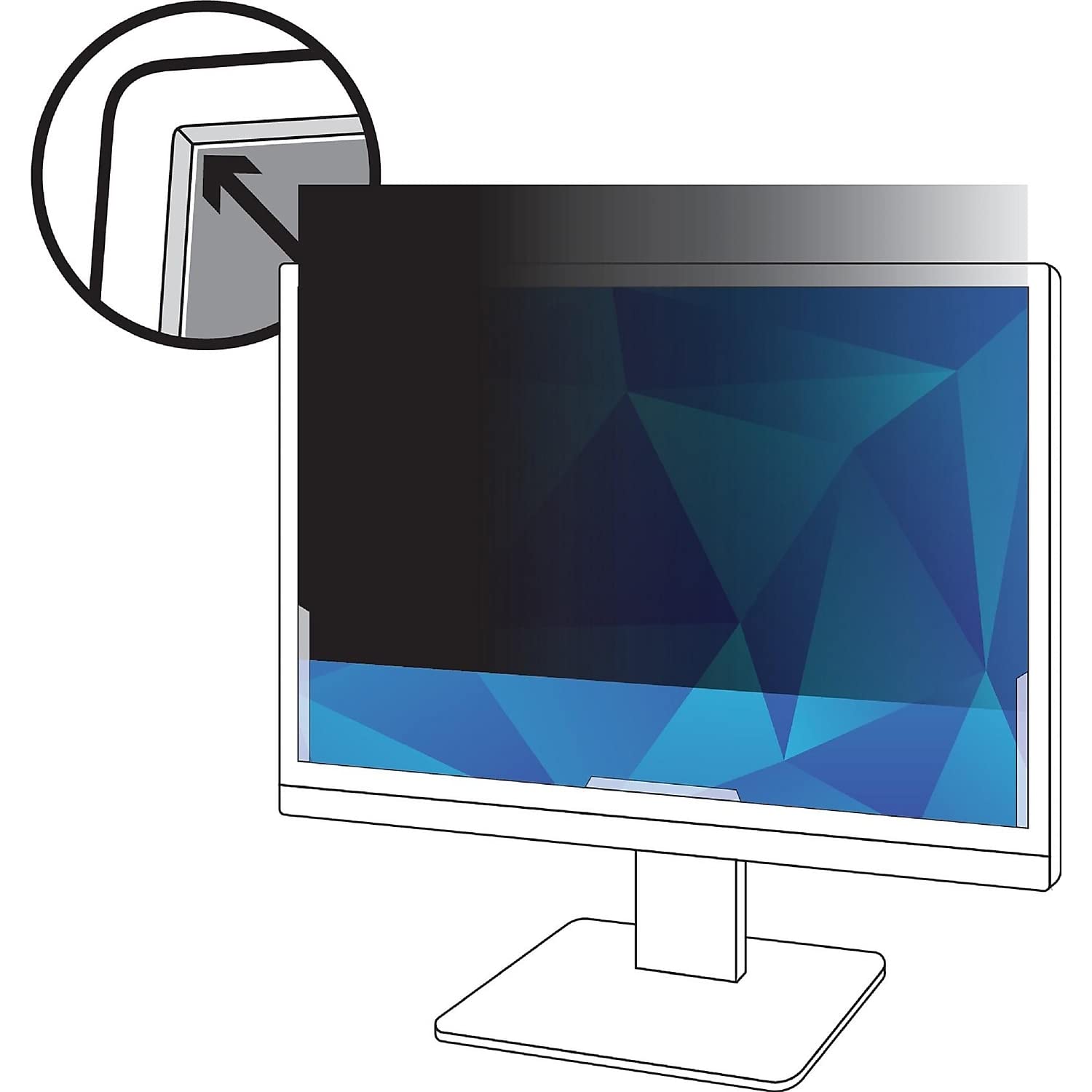 Filter 3M Privacy Monitor 20.0in/16:9