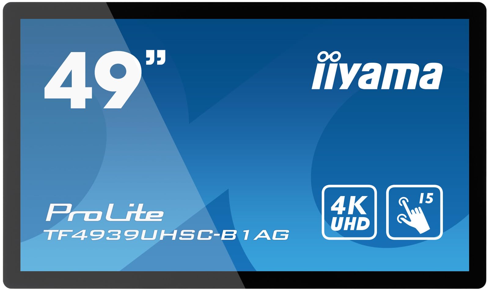 IIYAMA- Afficheur professionnel tactile 49" TF4939UHSC-B1AG