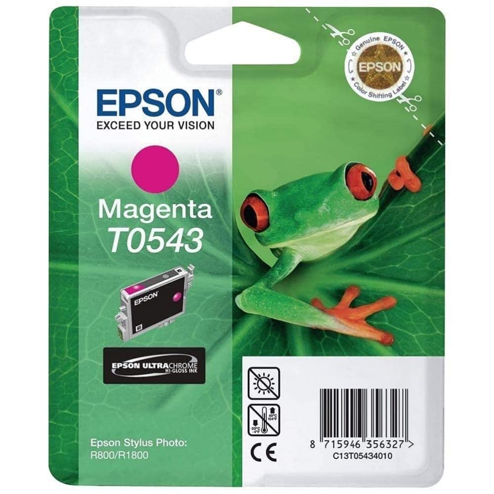 Cartouche EPSON C13T05434010 Sér.GRENOUILLE-Magenta pigmenté