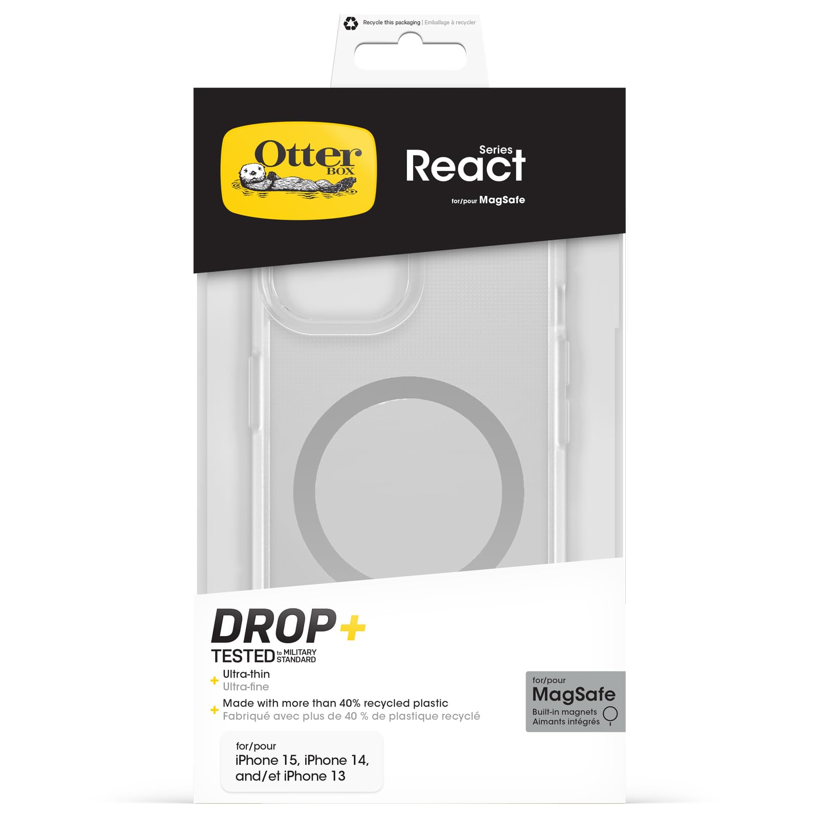 React MS iPhone 17e/16e/15/14/13 - clear