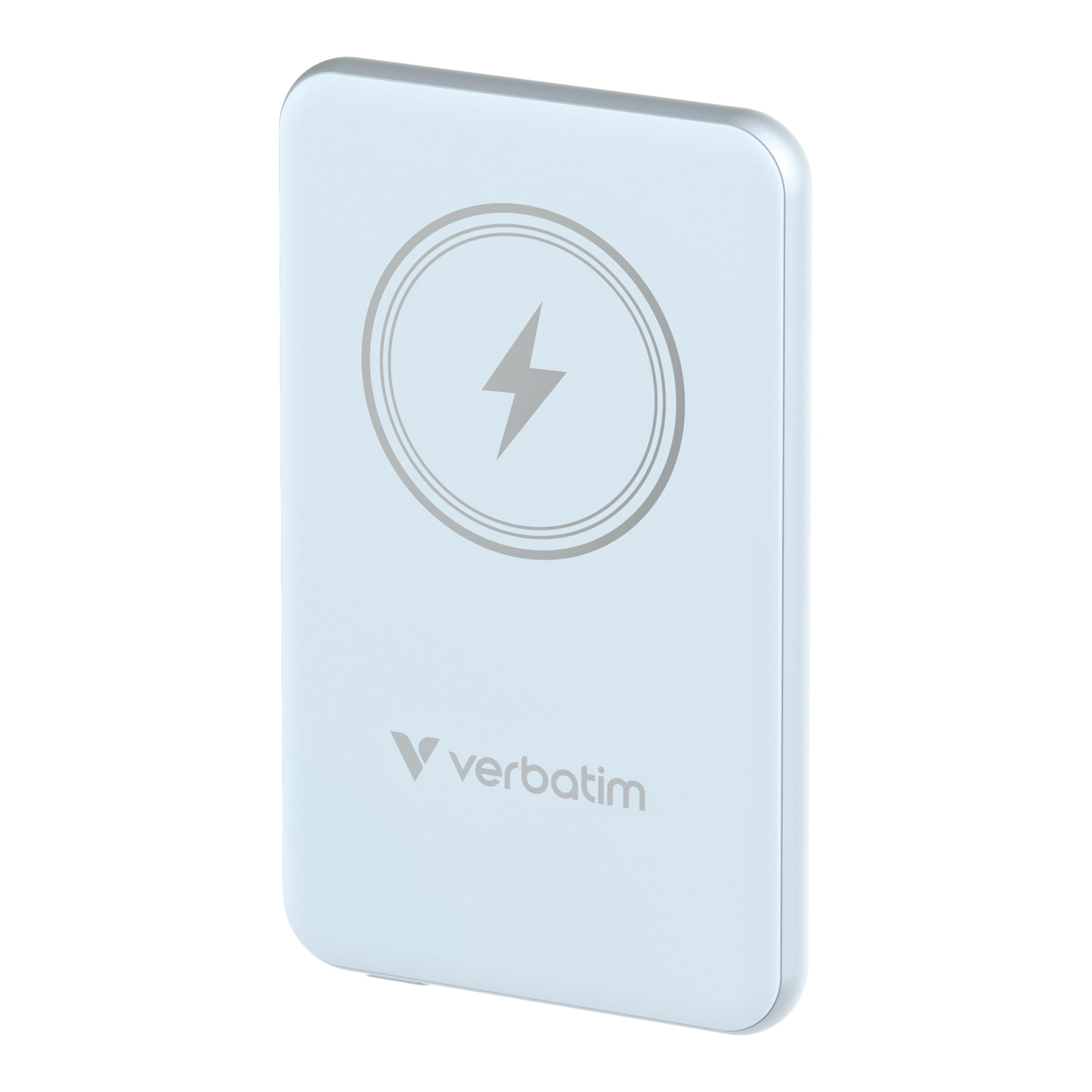 VERBATIM CHARGE N GO MAGNETIC WIRELESS POWER BANK 5000 BLUE WCF (P)