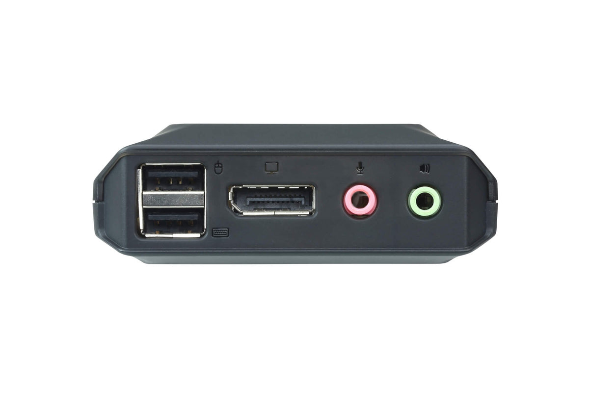 ATEN 2-Port USB DisplayPort Cable KVM Switch