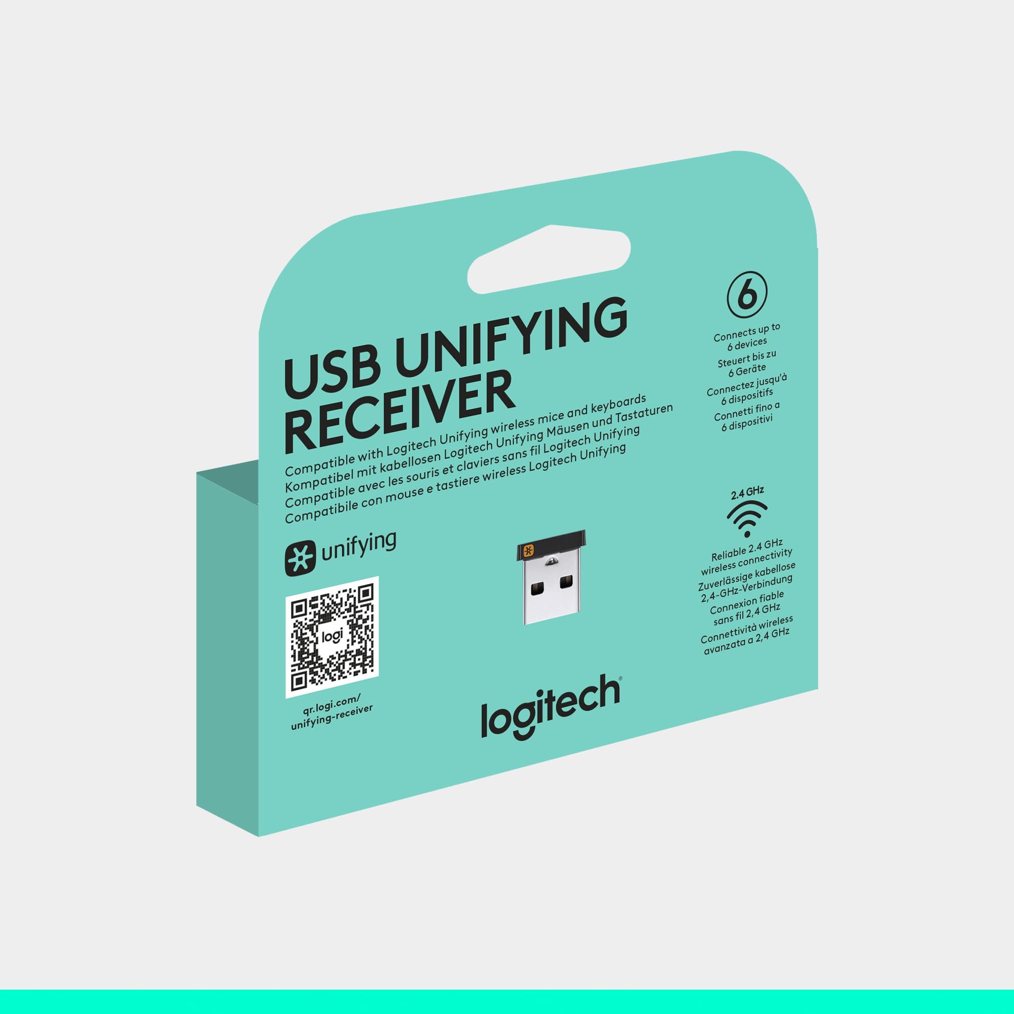 LOGITECH Unifying Receiver Wireless mouse / keyboard receiver USB