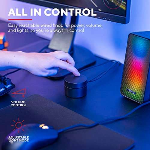 TRUST Enceintes WEZZ Illuminated - GXT611