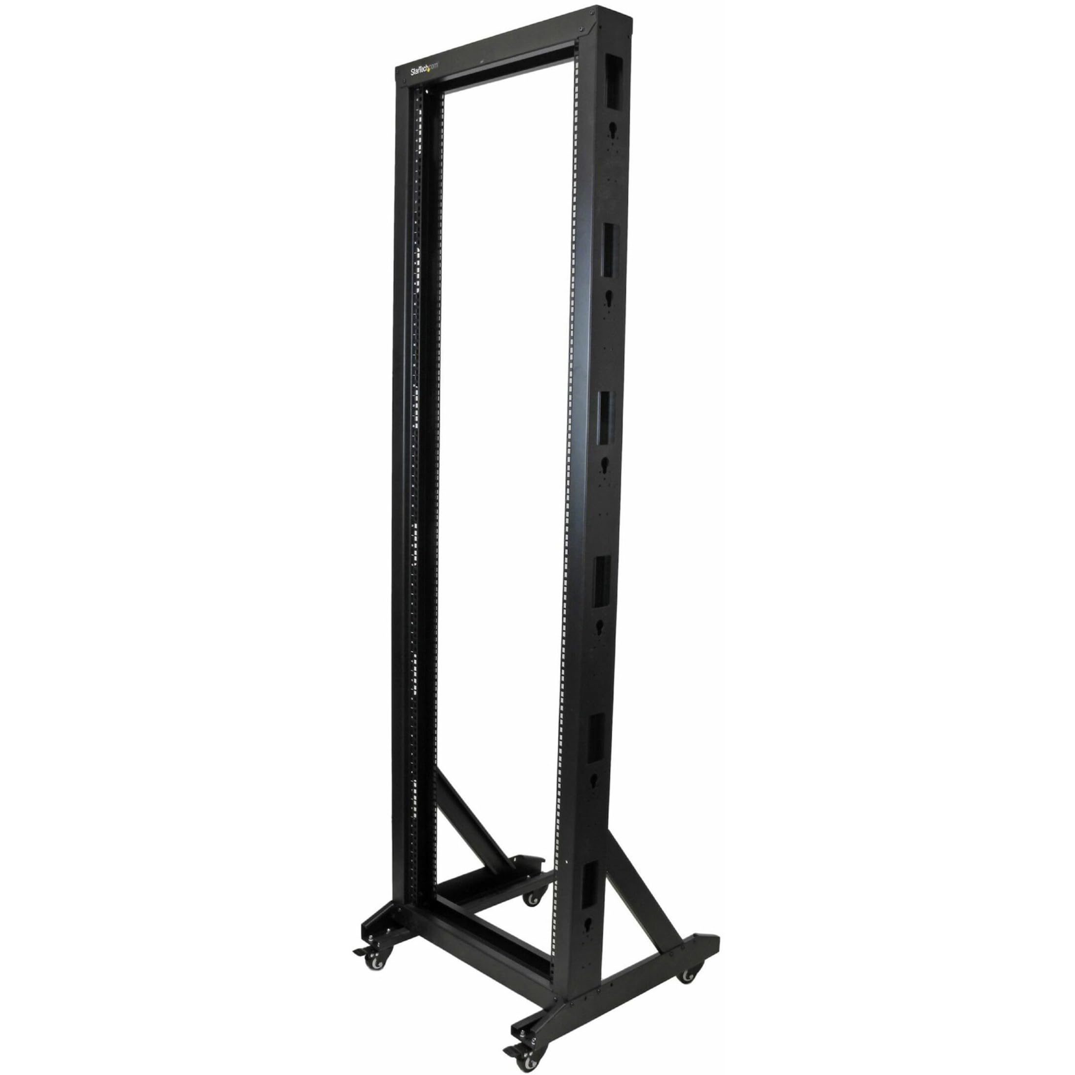 2-Post Server Rack with Casters - 42U