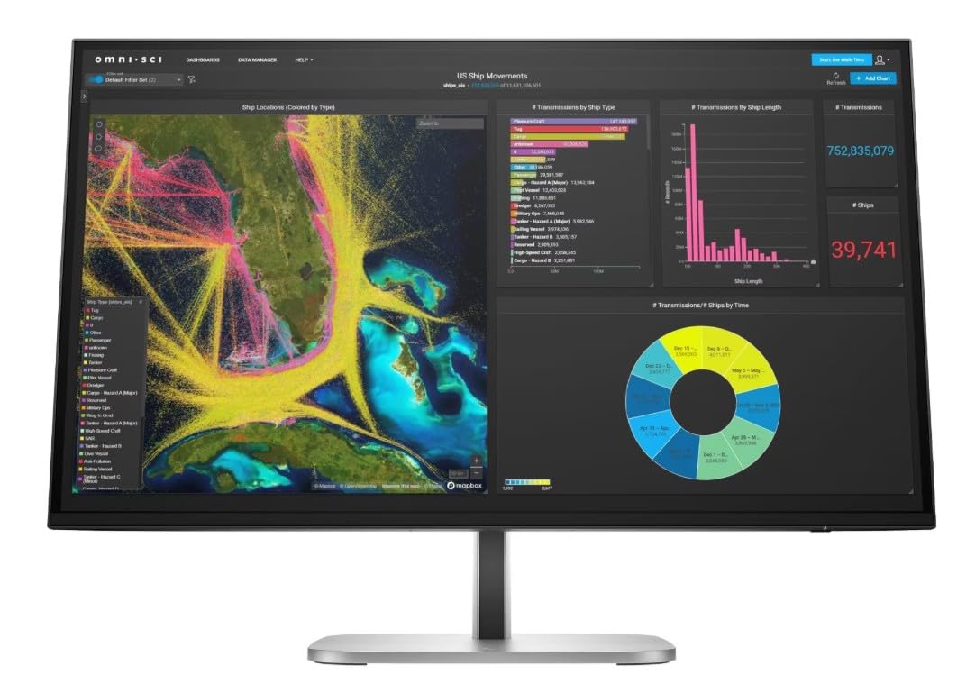 HP Écran de conférence Series 5 Pro 527pm QHD 27p 2560x1440 HDMI DP USB-C 3/3/0 Smart Buy