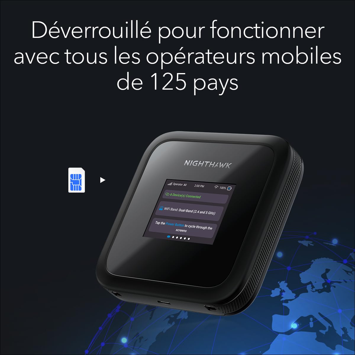 NETGEAR NIGHTHAWK M3 5G MOBILE HOTSPOT