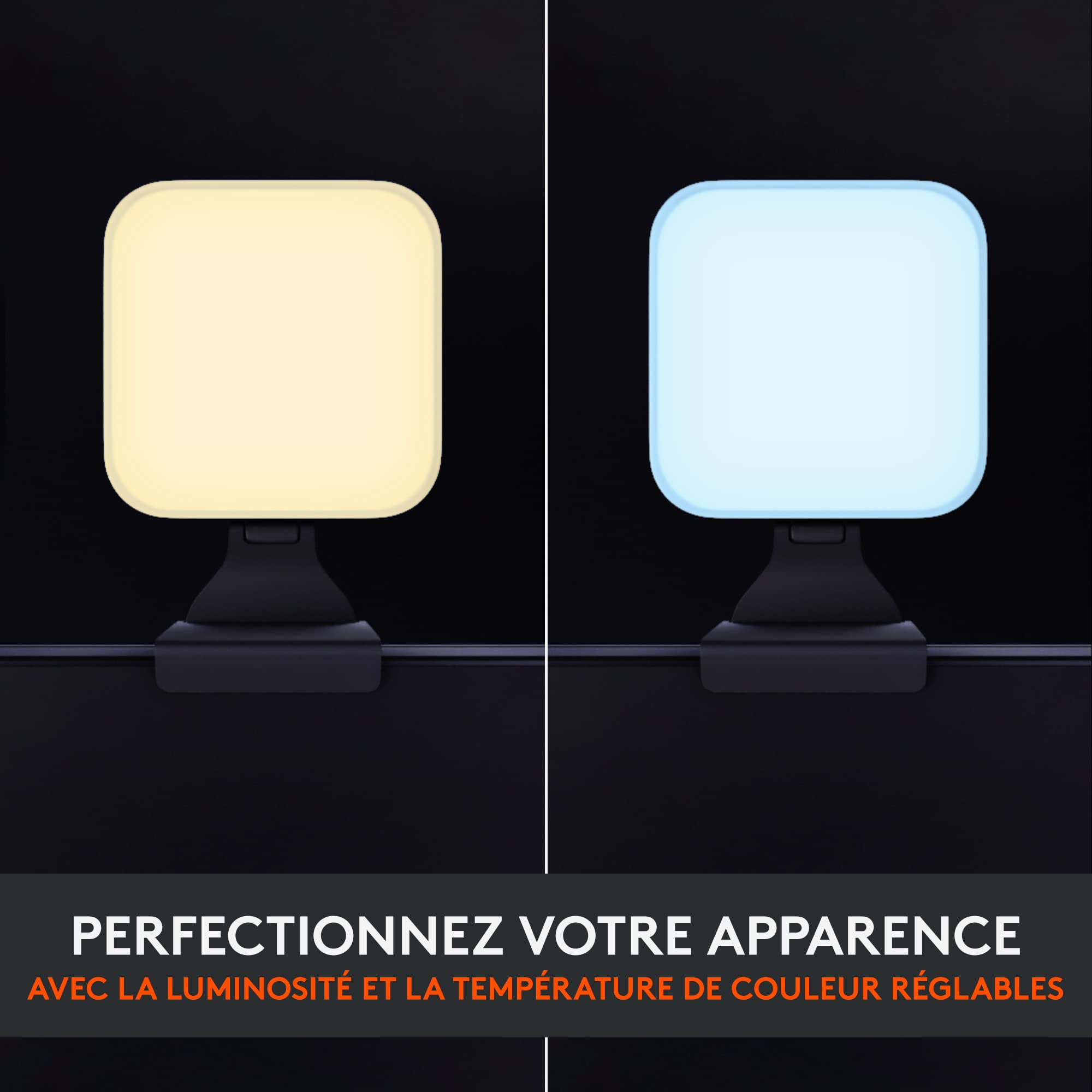 LOGITECH Litra Glow Premium Streaming Light with TrueSoft Lamp head 1 heads LED DC