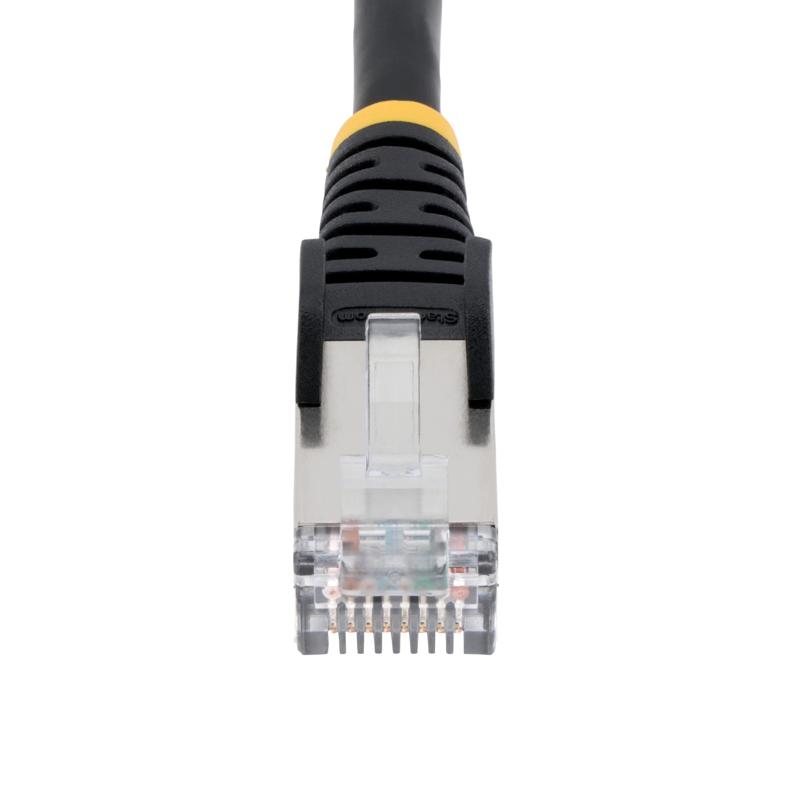 7m LSZH CAT6a Ethernet Cable - Black