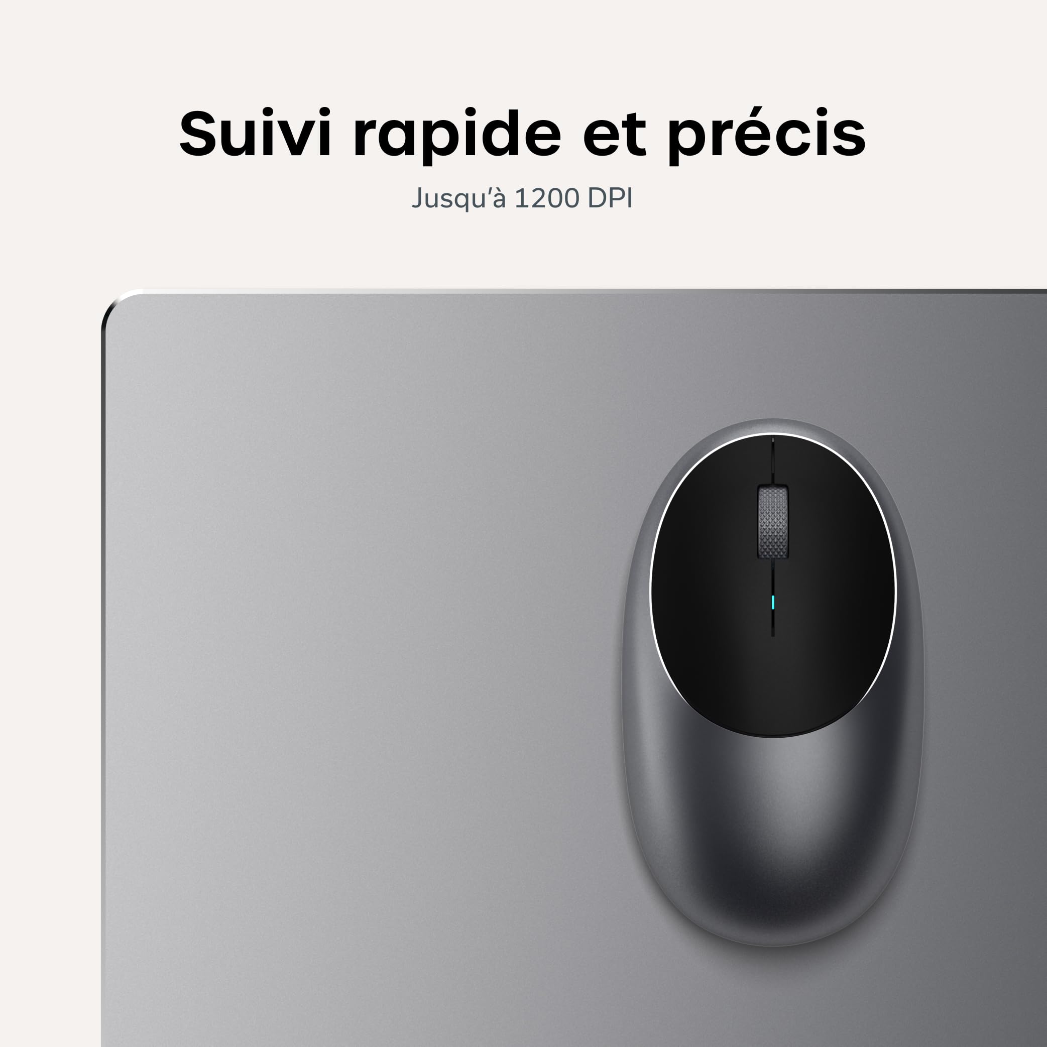 SATECHI M1 Wireless Mouse Space Gray