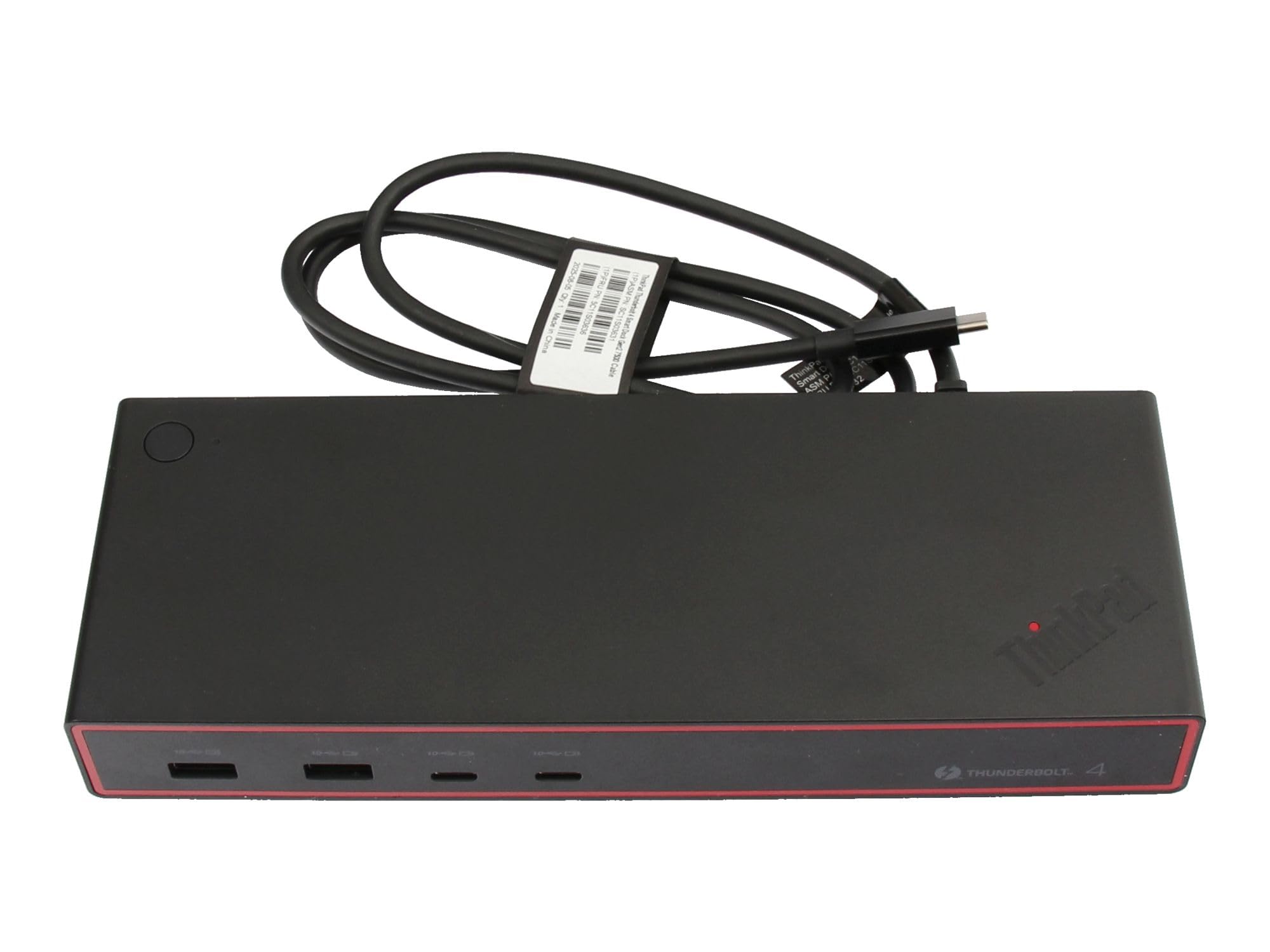 LENOVO ThinkPad Smart Dock 7500 Gen2 Docking station Thunderbolt 4 HDMI 2xDisplayport (DP) 2xUSB-C LAN (RJ-45) 2.5GbE 4xUSB 135 Watt